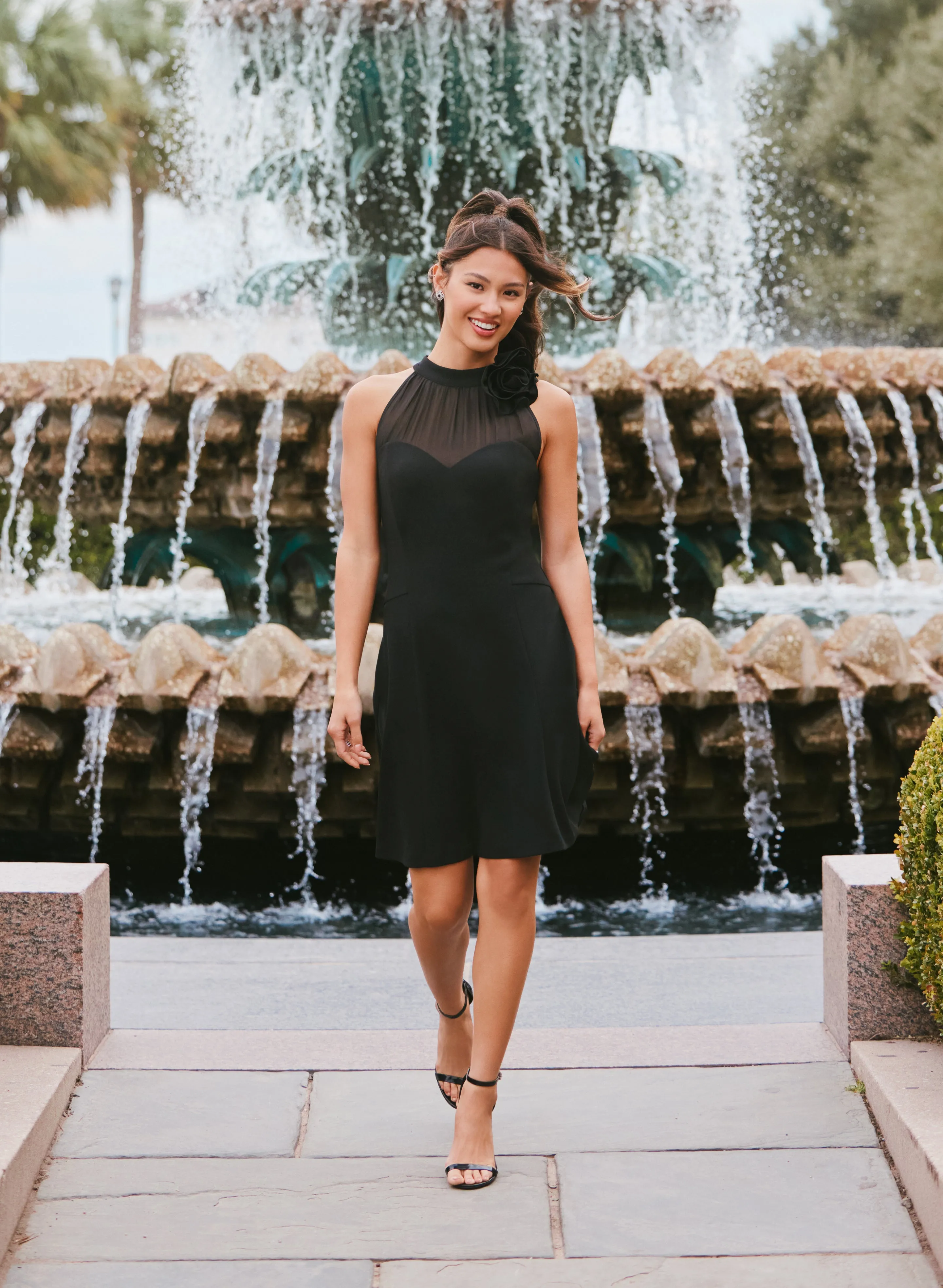 Illusion Neck Dress sold by Laura product image thumbnail 2