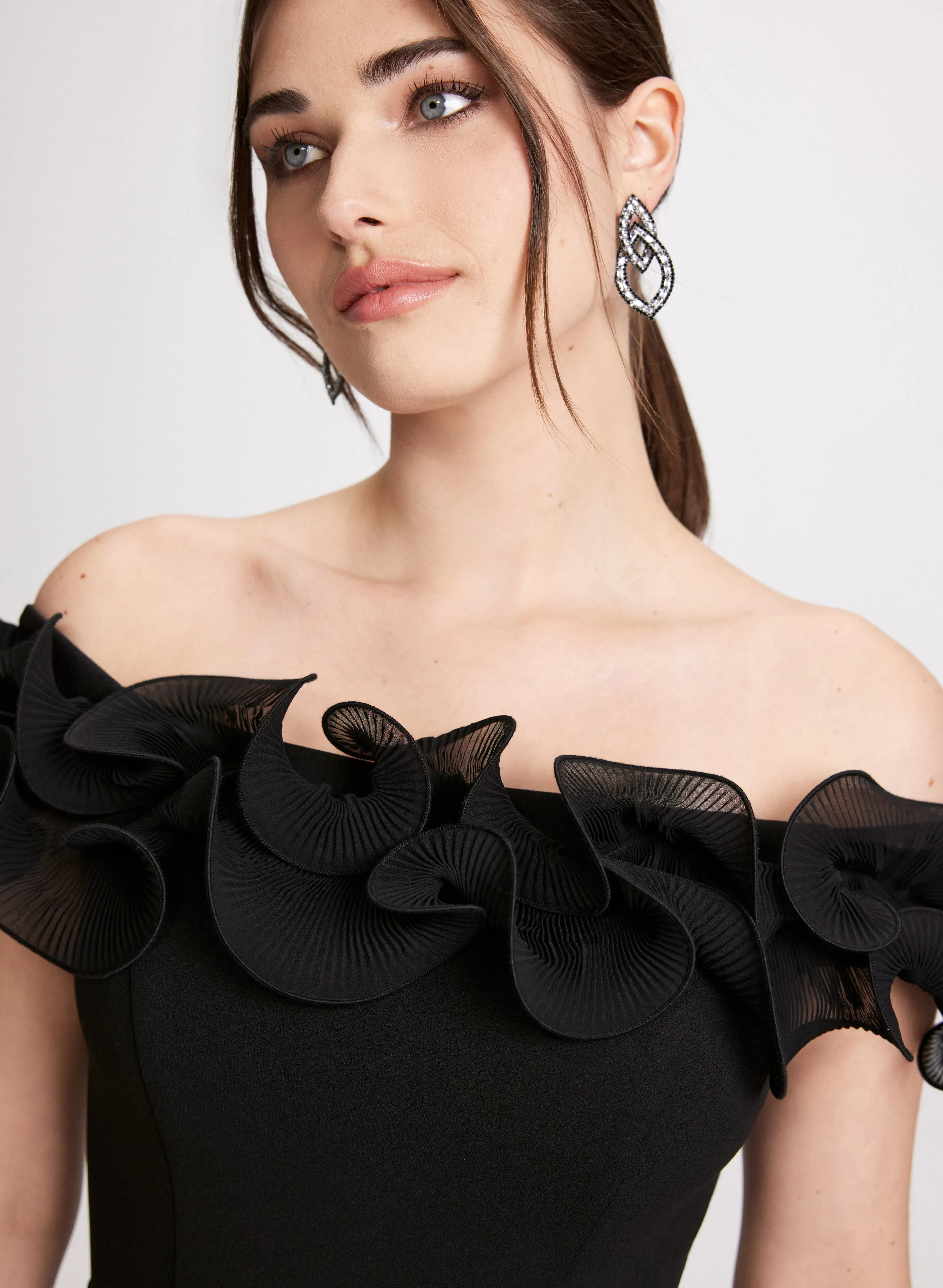 Ruffled Off-the-Shoulder Dress sold by Laura product image thumbnail 4