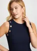 Button Detail Sleeveless Dress sold by Laura