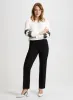 Lace Insert Top & Pull-On Pants sold by Laura