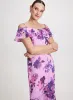 Long Floral Chiffon Dress sold by Laura