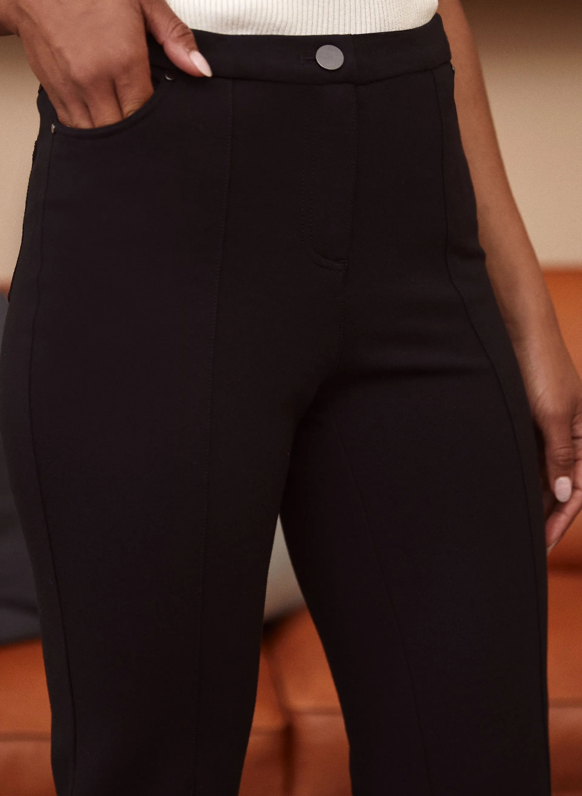 Signature Fit Straight Leg Pants sold by Laura product image thumbnail 4