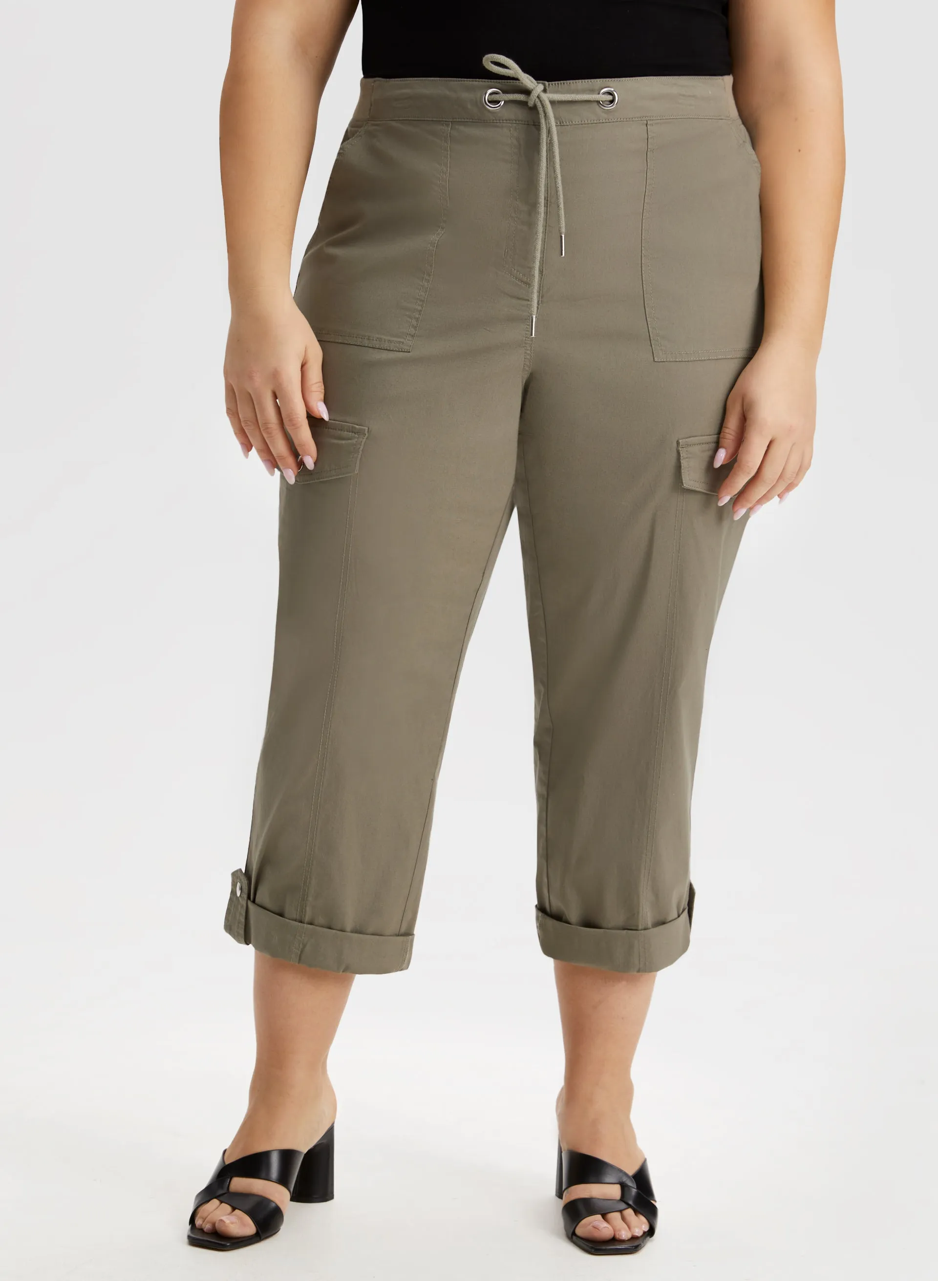 Cotton Cargo Capris sold by Laura