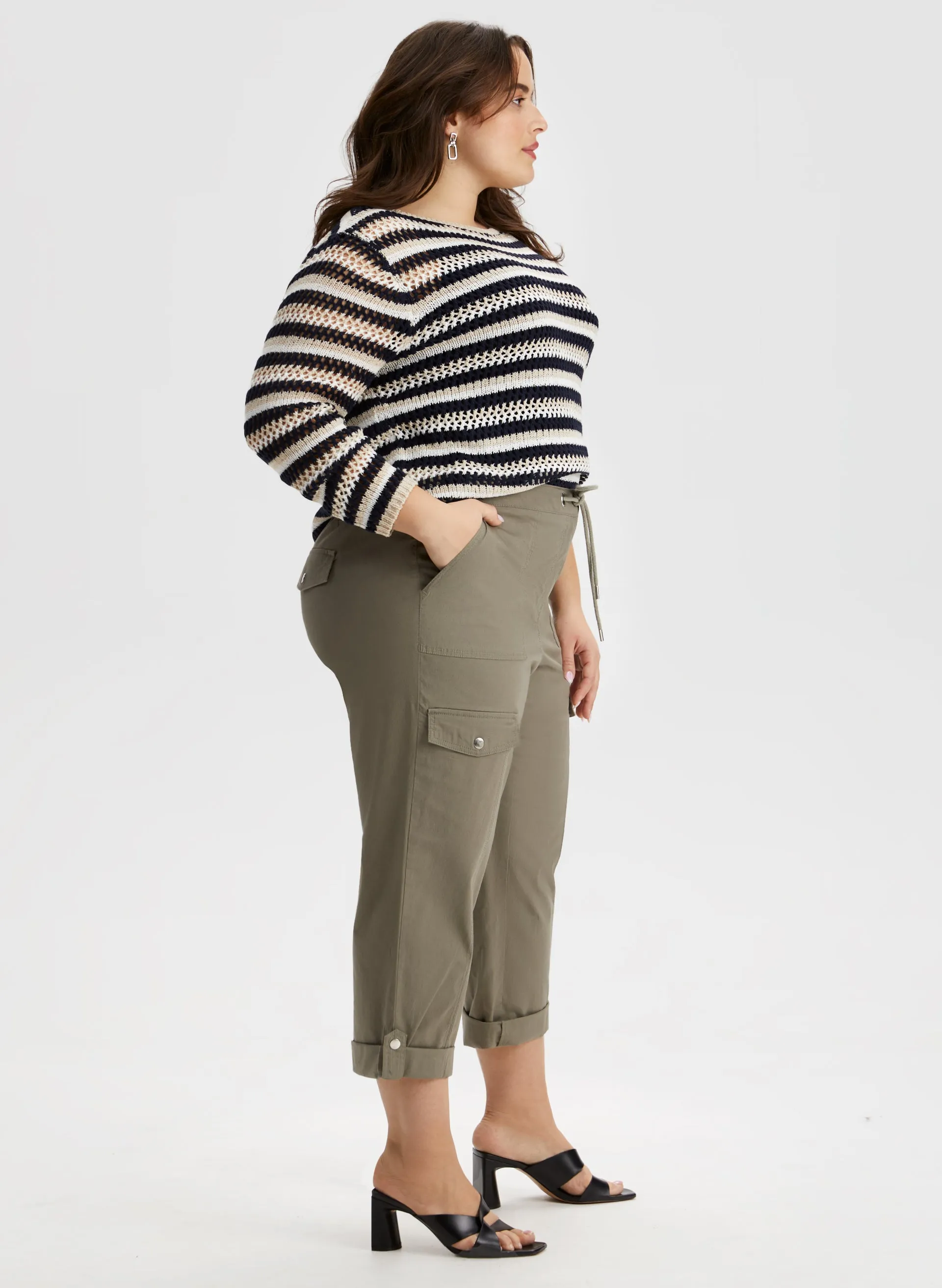 Cotton Cargo Capris sold by Laura product image thumbnail 4