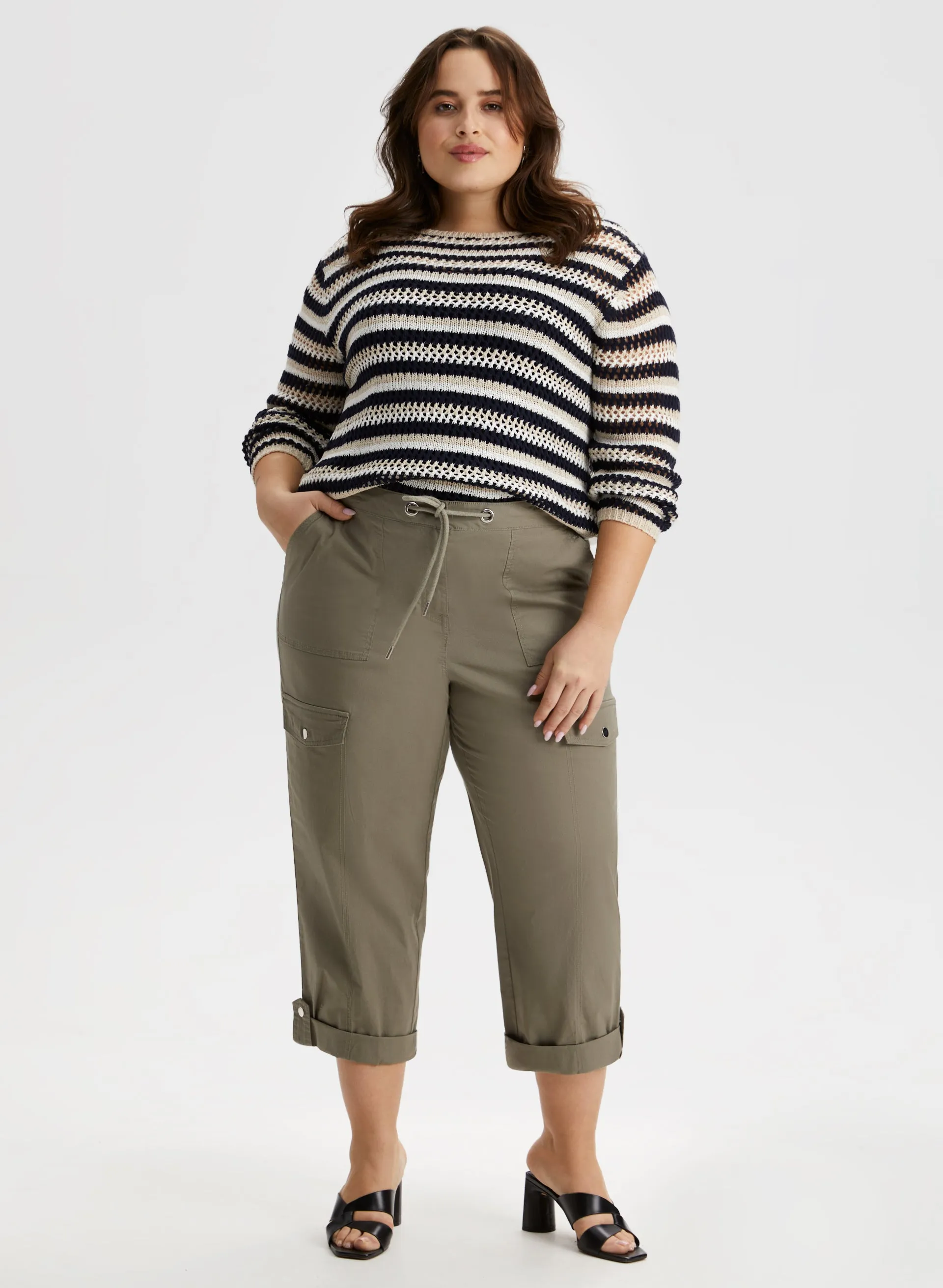 Cotton Cargo Capris sold by Laura product image thumbnail 3