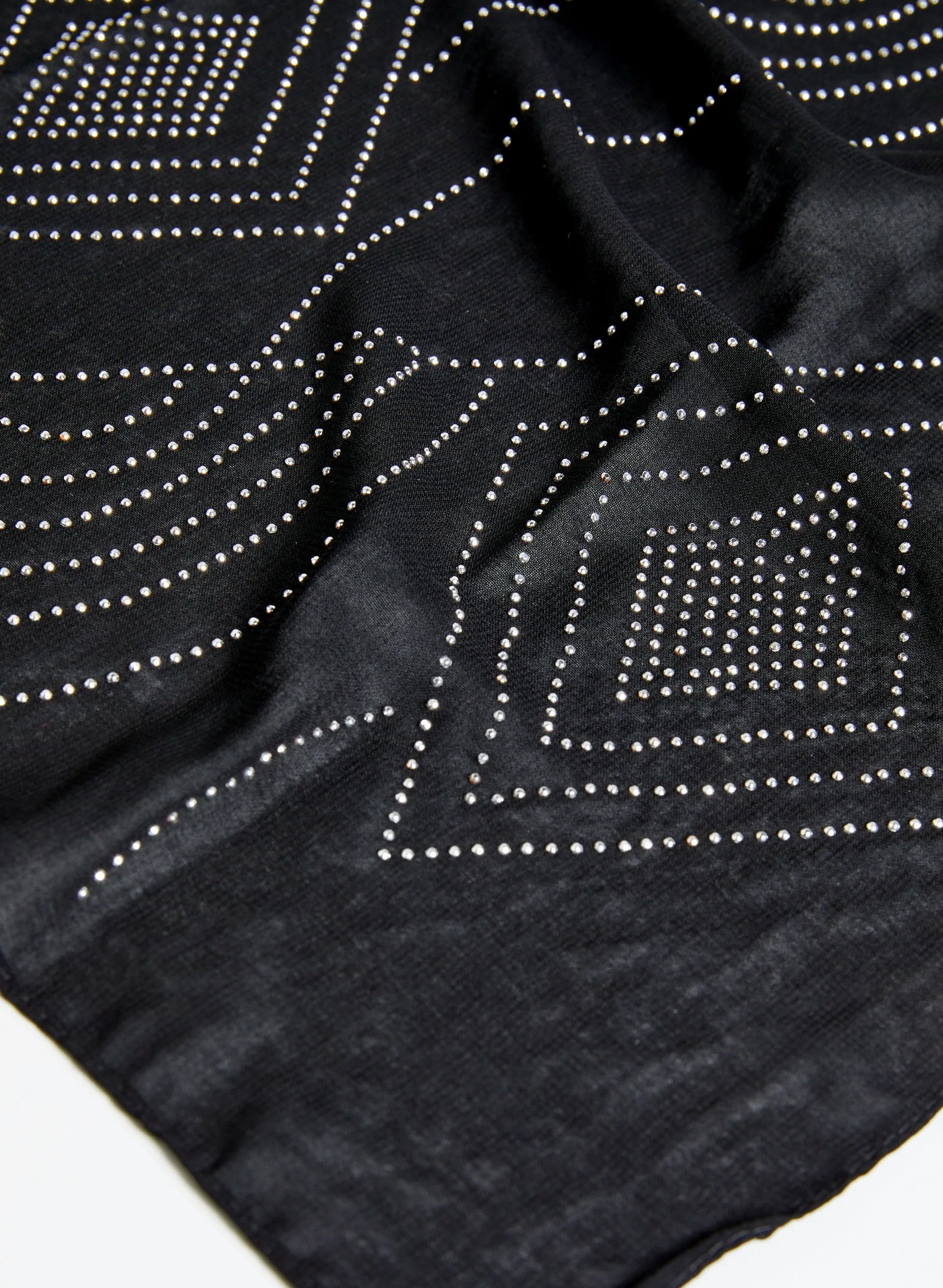 Rhinestone Geometric Motif Shawl sold by Laura product image thumbnail 2