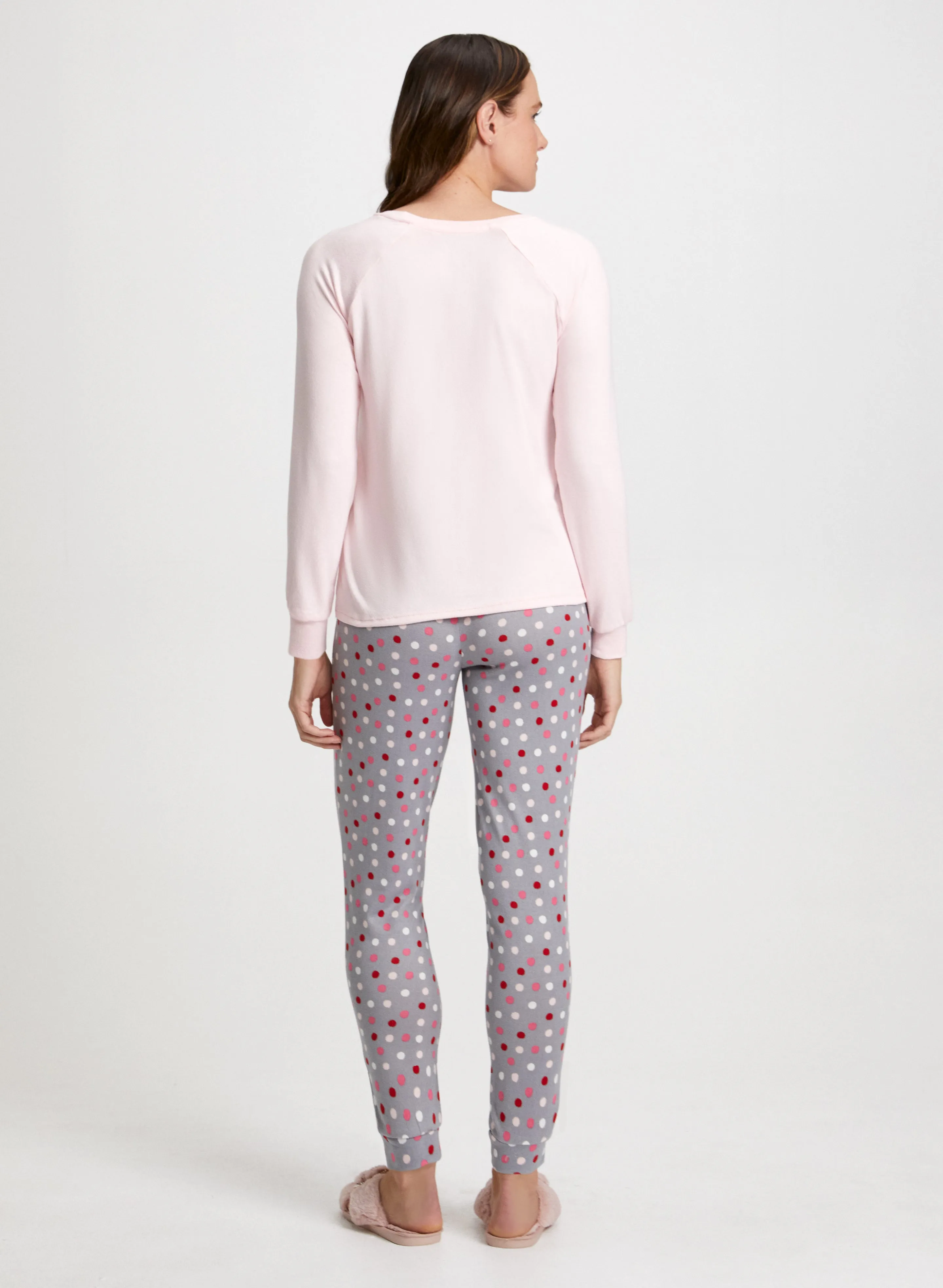 Polka Dot Motif Pyjama Set sold by Laura product image thumbnail 2