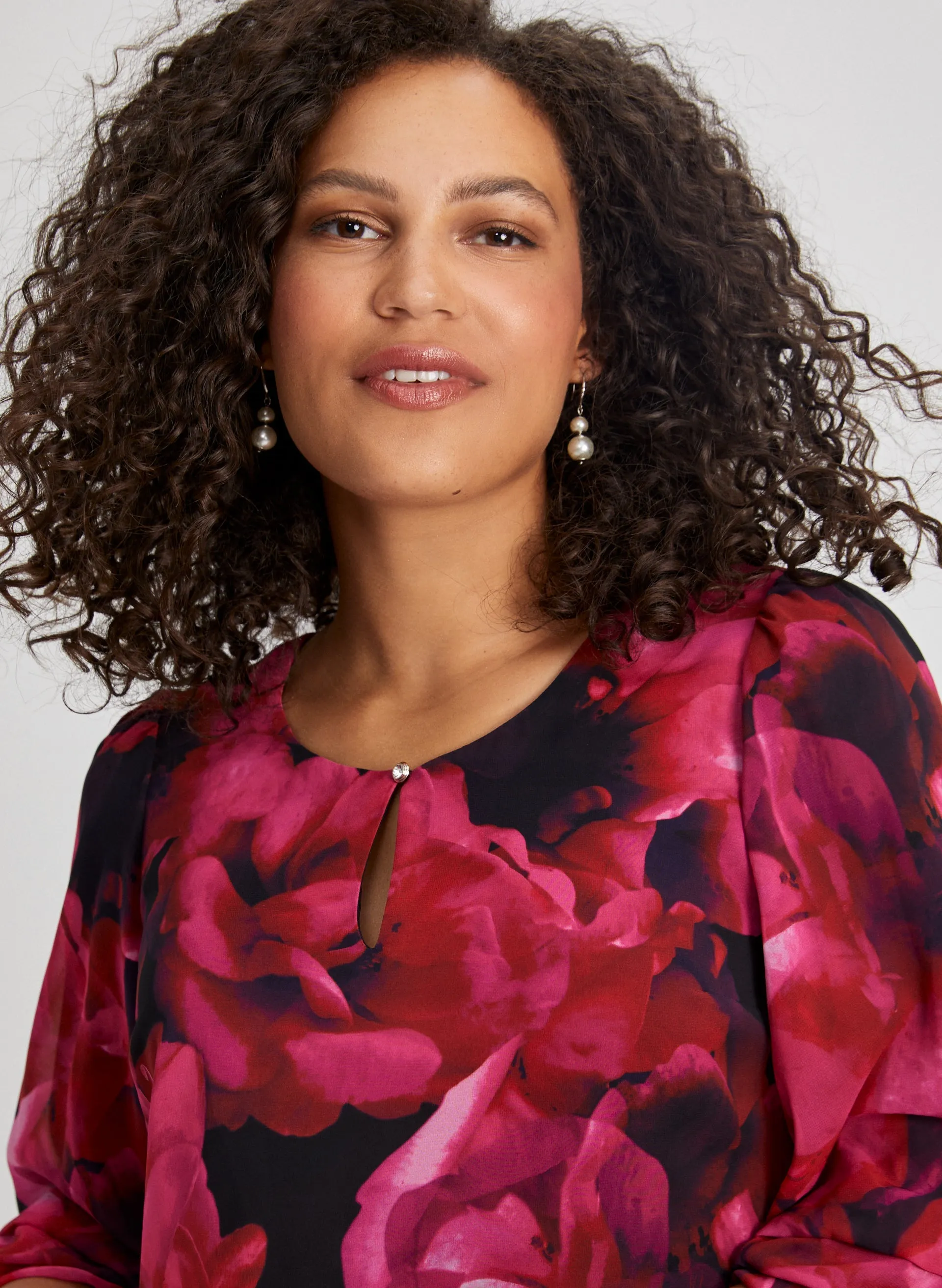 Floral Print Tunic sold by Laura product image thumbnail 2