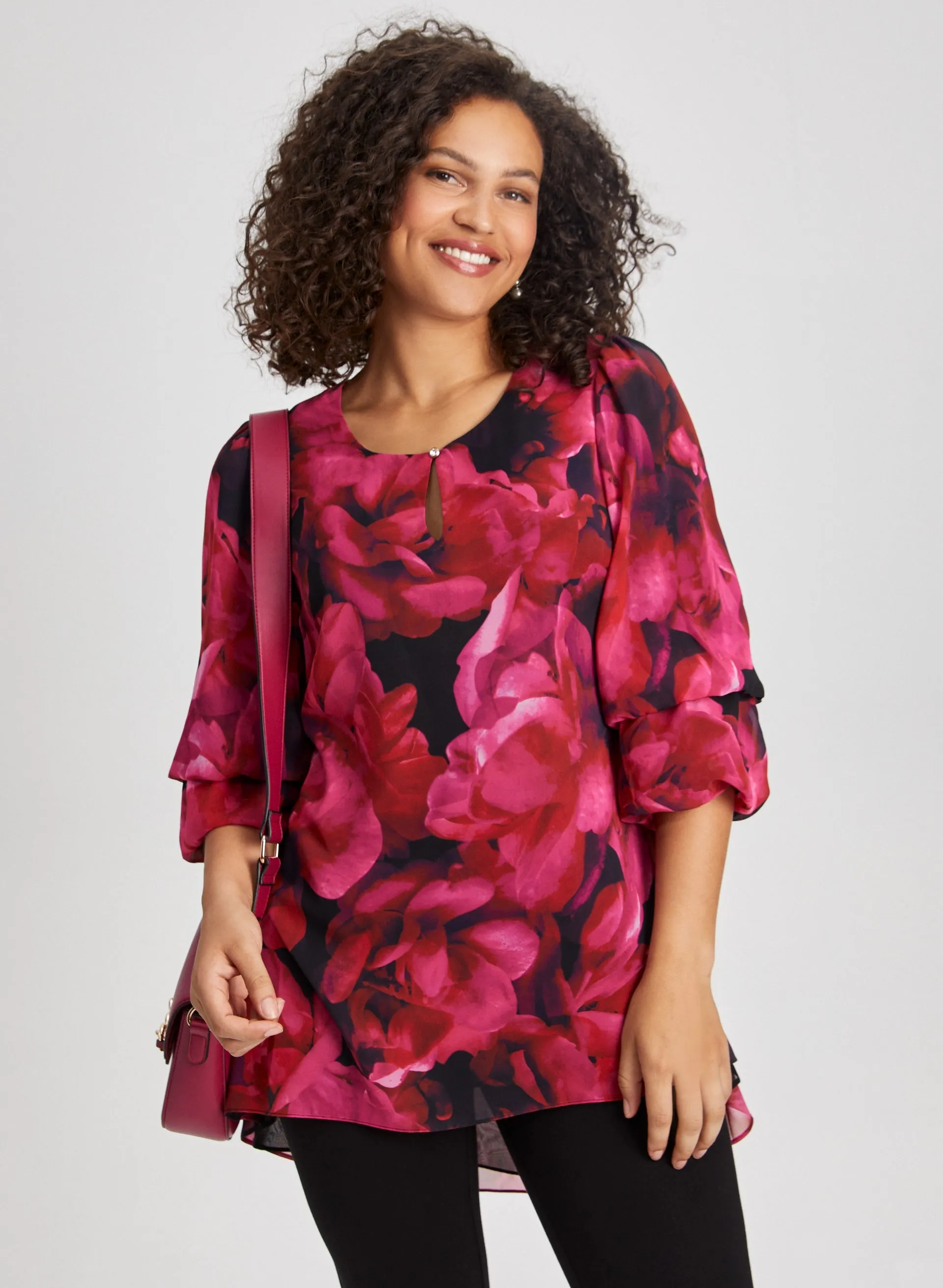 Floral Print Tunic sold by Laura