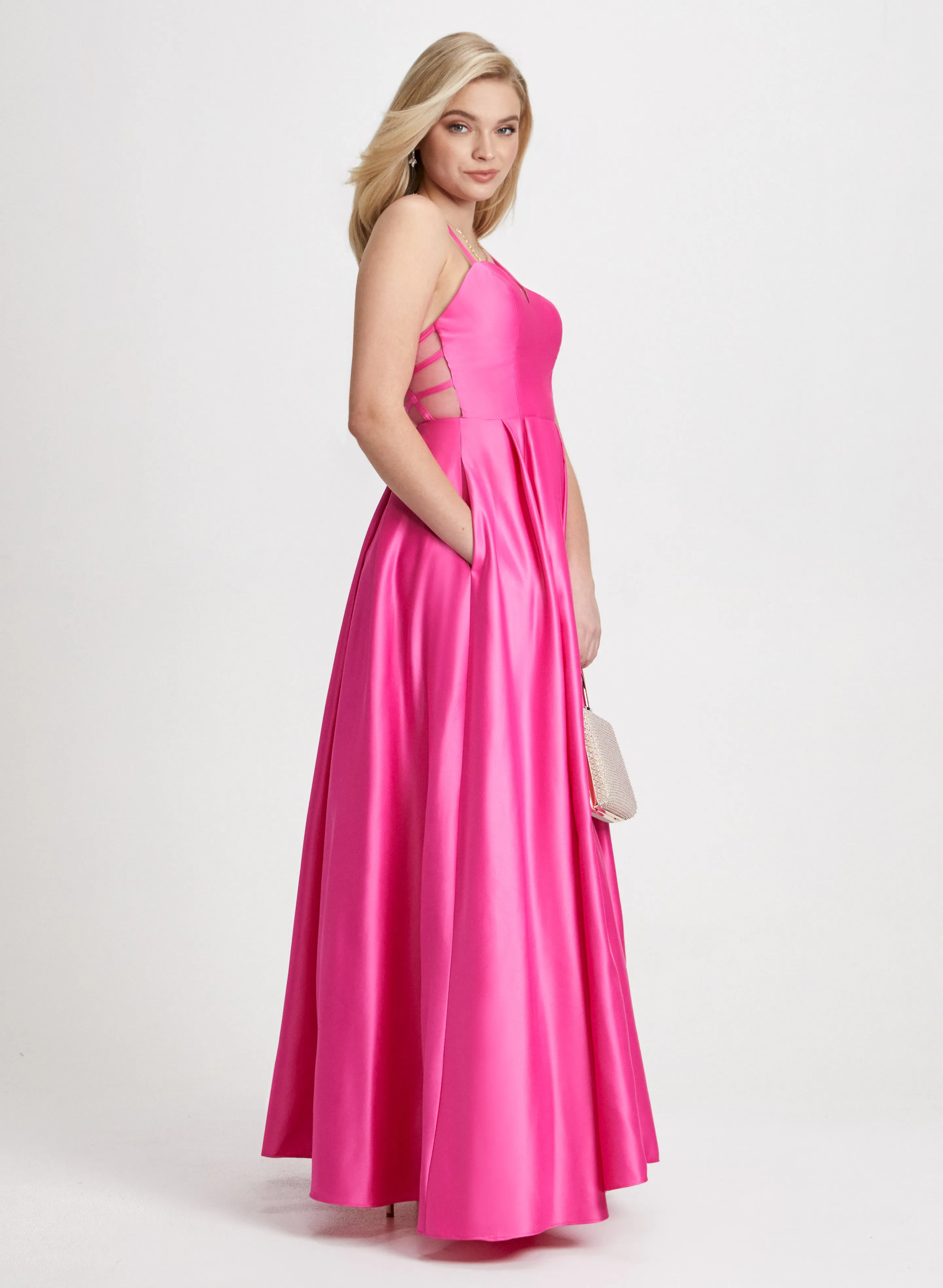 Sweetheart Neck Satin Ball Gown sold by Laura product image thumbnail 2