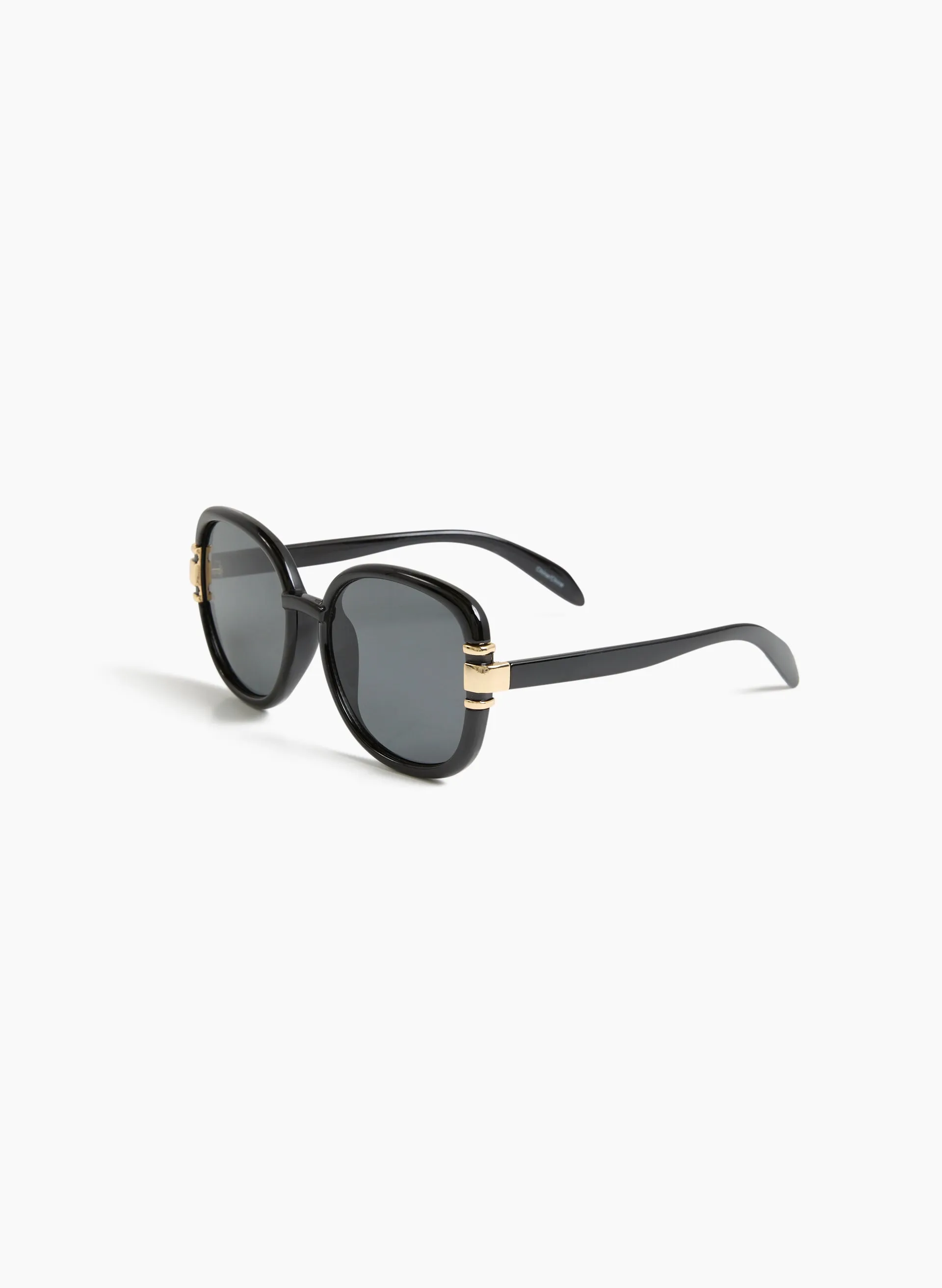 Metallic Detail Round Sunglasses sold by Laura product image thumbnail 3