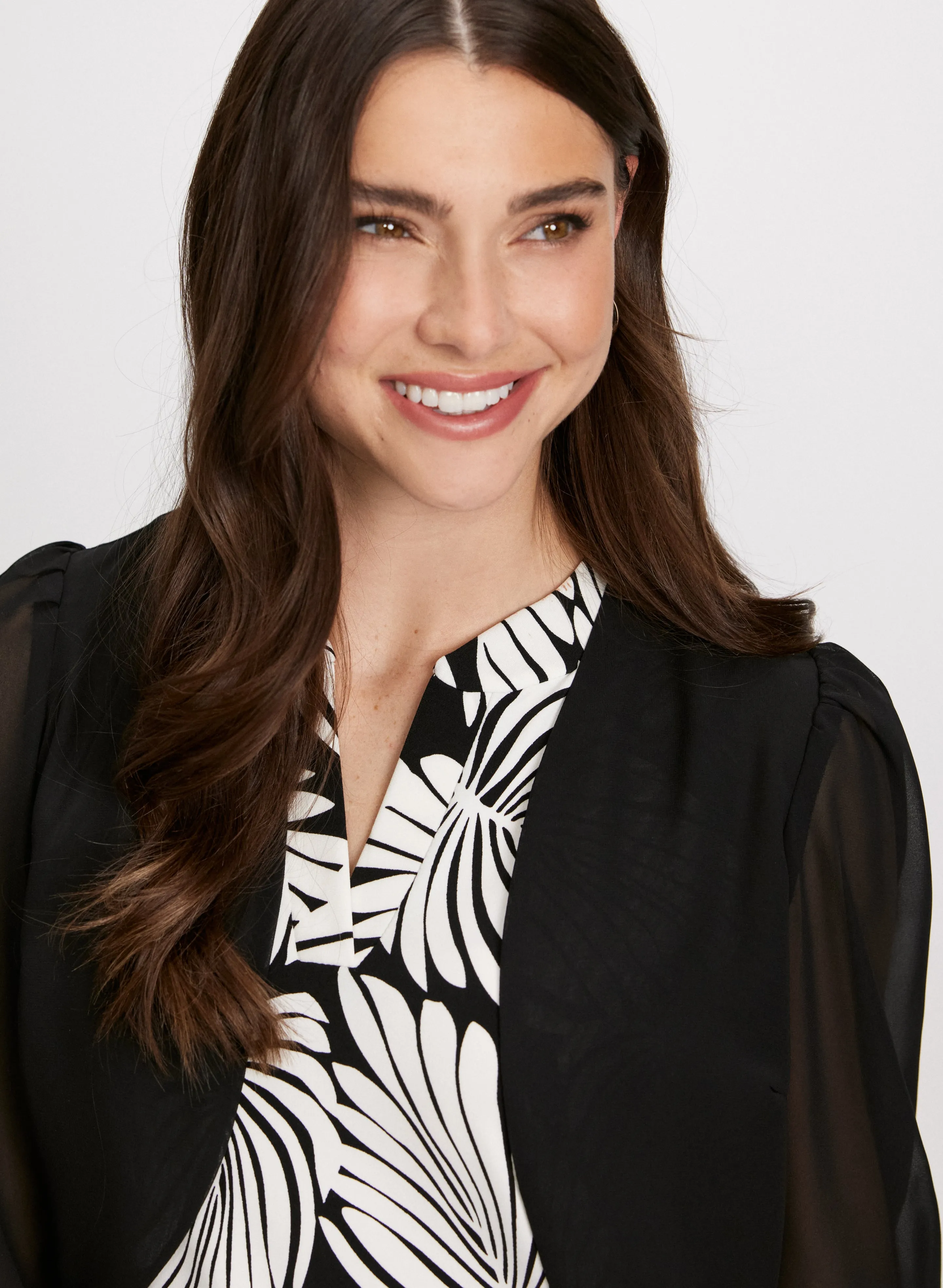 Sheer Chiffon Bolero sold by Laura product image thumbnail 2