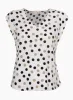 Polka Dot Print Top sold by Laura