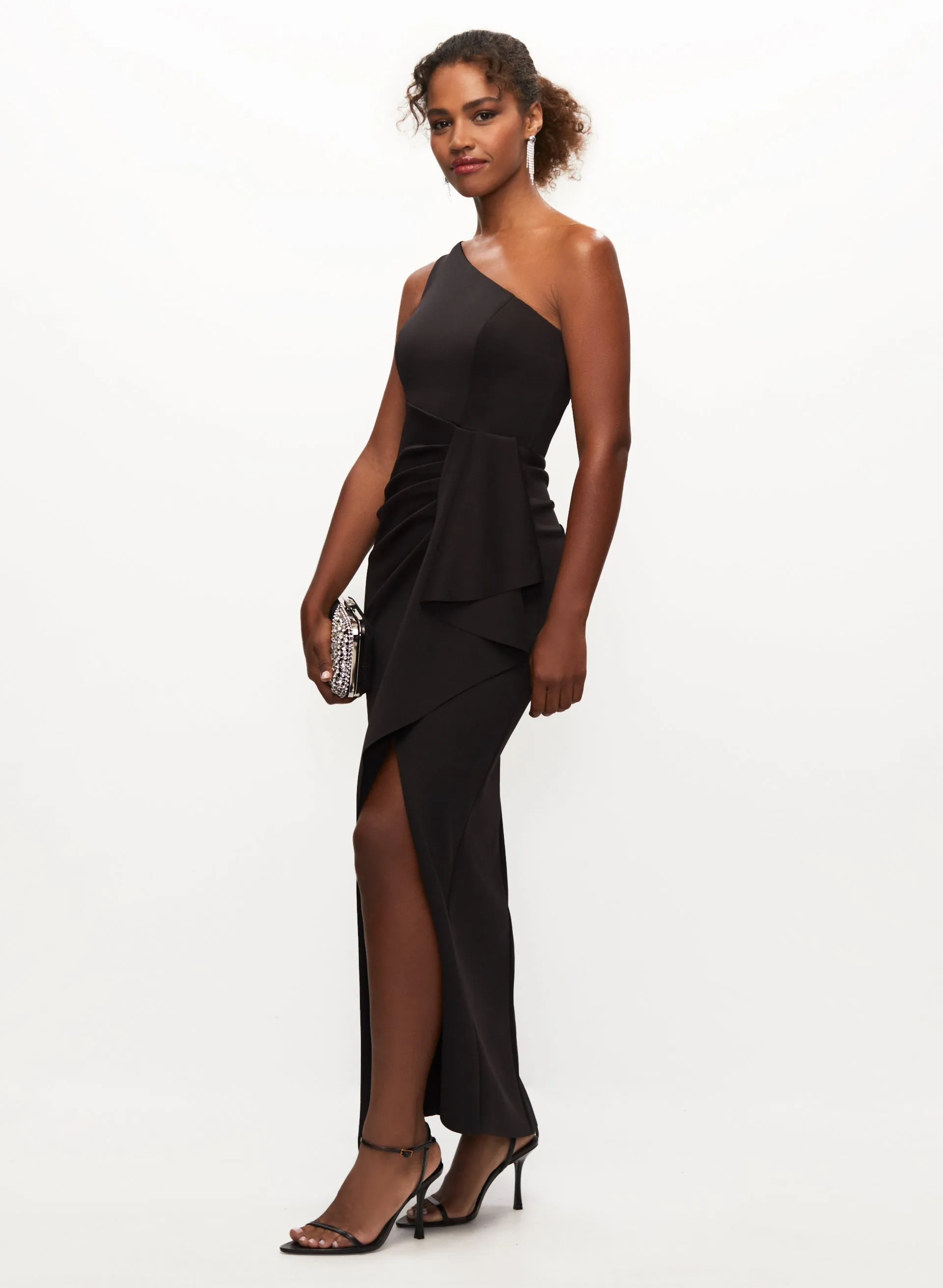 One-Shoulder Ruched Dress sold by Laura product image thumbnail 3