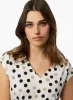 Polka Dot Print Top sold by Laura