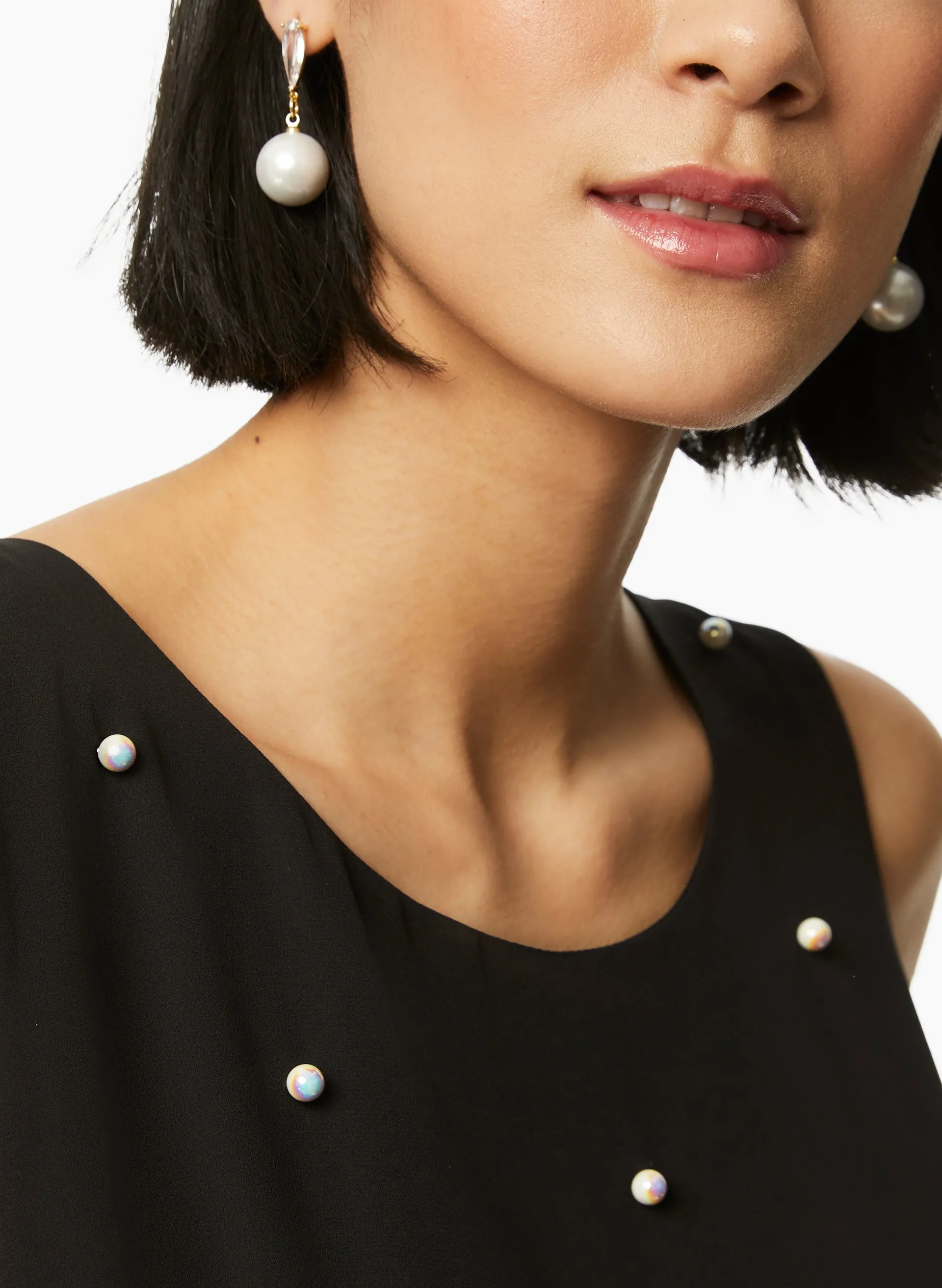 Pearl Detail Sleeveless Top sold by Laura product image thumbnail 4