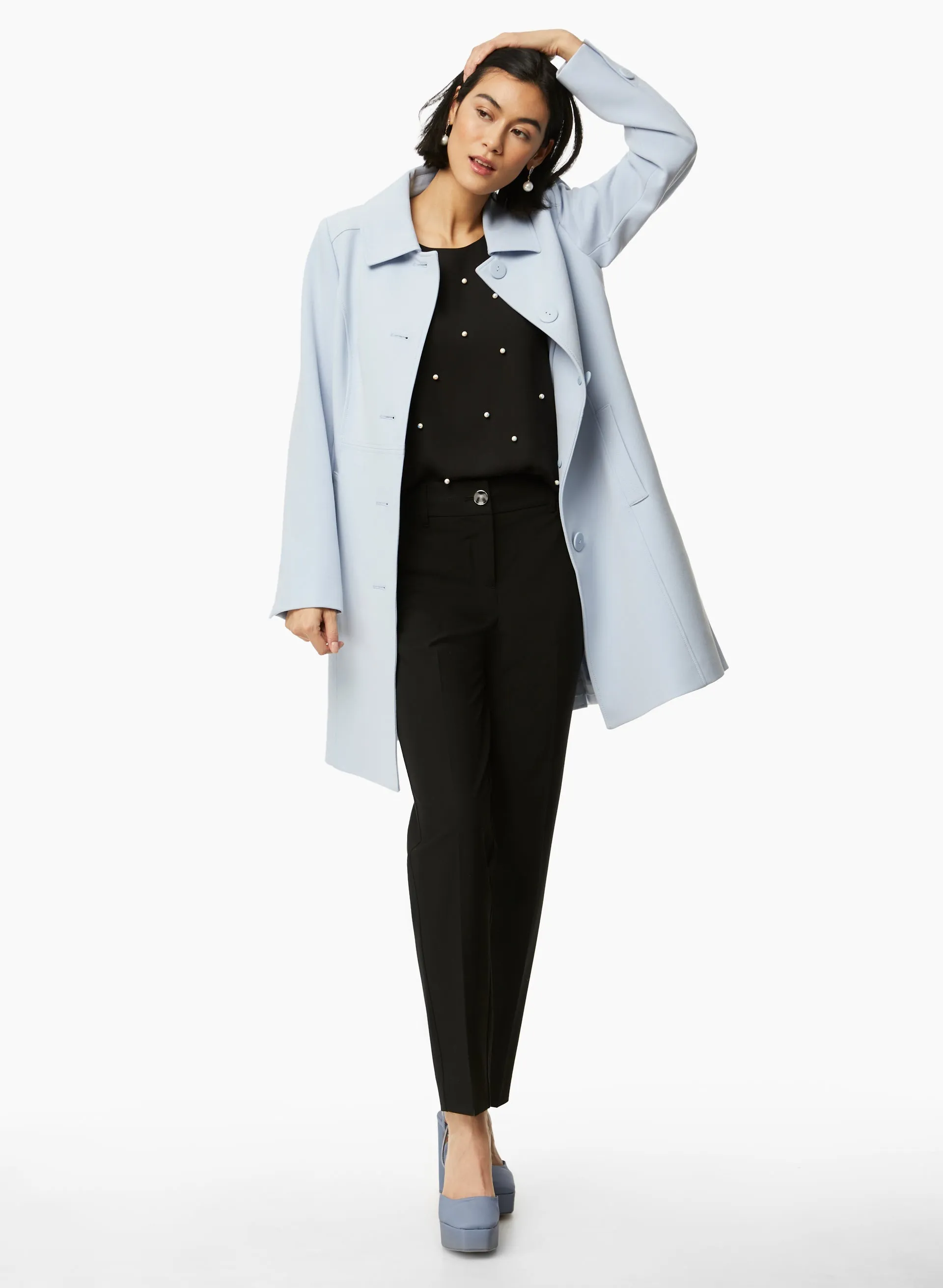 Pearl Detail Sleeveless Top sold by Laura product image thumbnail 2