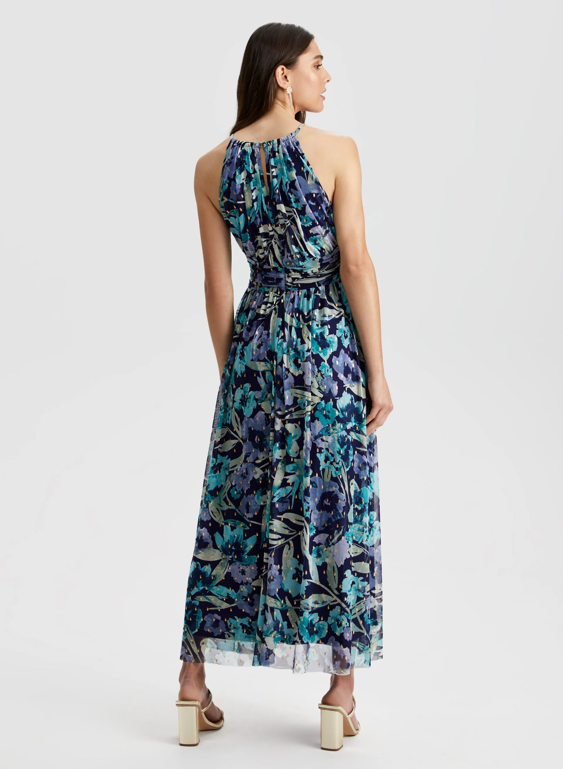 Leaf Print Dress sold by Laura product image thumbnail 2