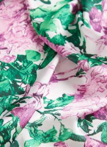 Floral Motif Scarf sold by Laura