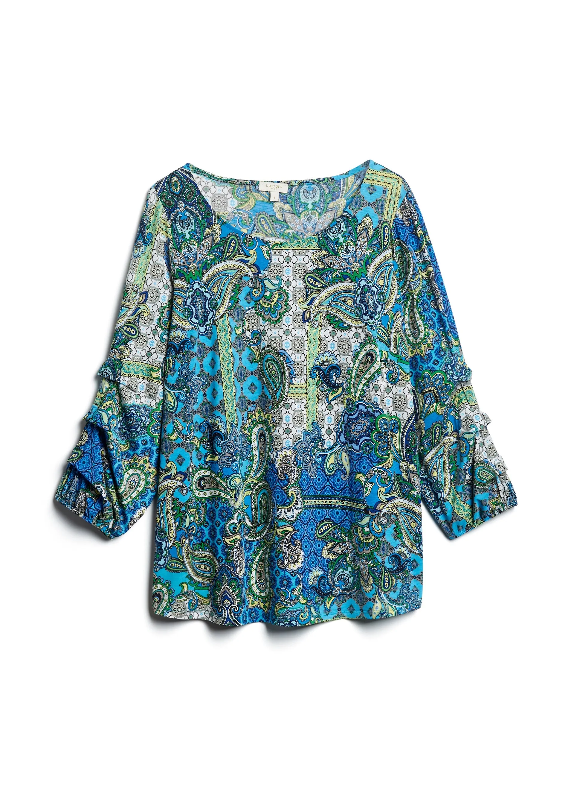 Paisley Print Top sold by Laura product image thumbnail 5