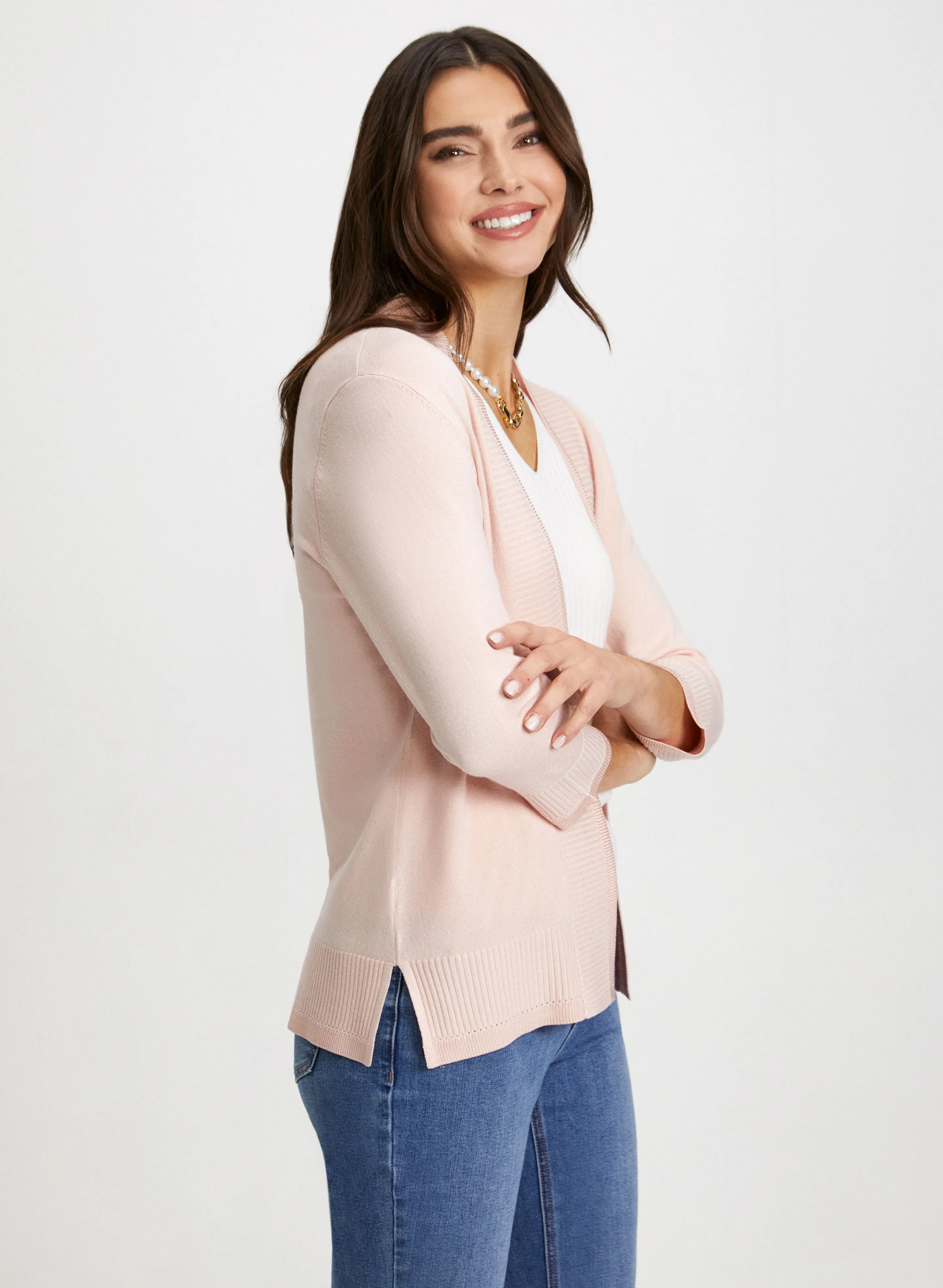 Short Rib Detail Cardigan sold by Laura product image thumbnail 5