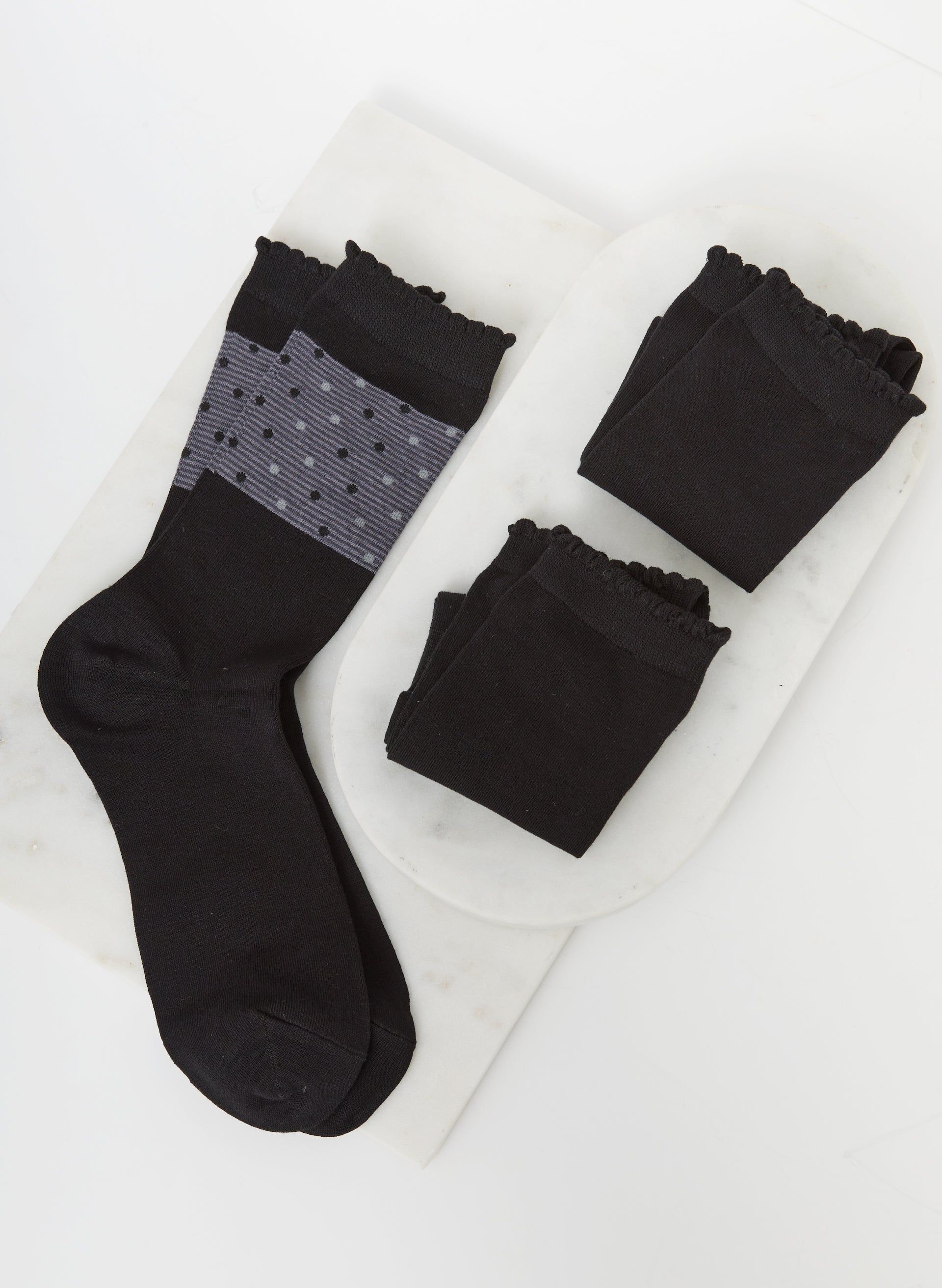 Bamboo Crew Socks 3-Pack sold by Laura product image thumbnail 2