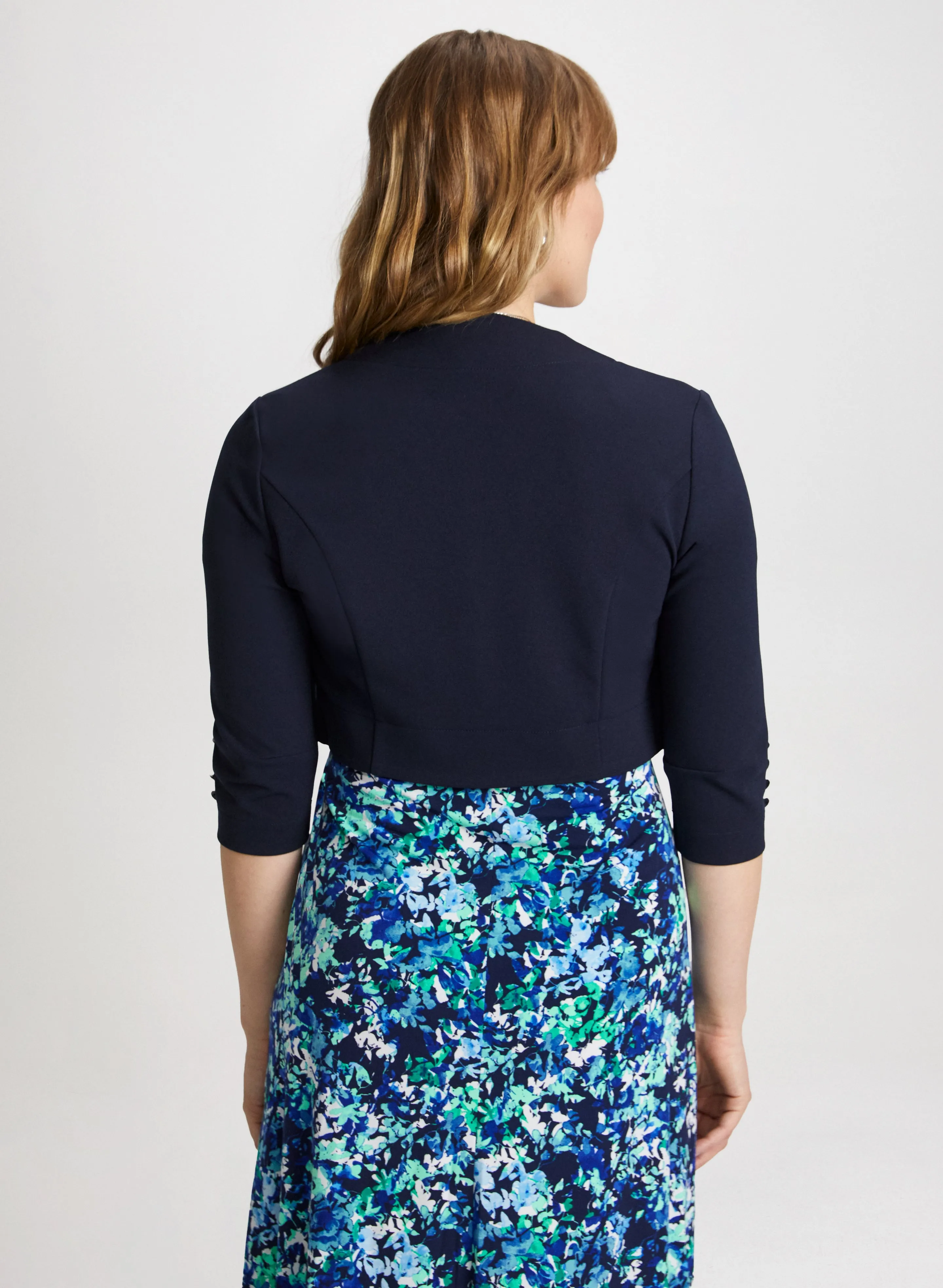 3/4 Button Sleeve Bolero sold by Laura product image thumbnail 4