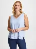 Sleeveless V-Neck Blouse sold by Laura