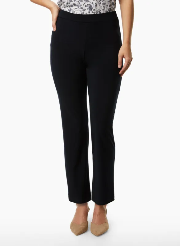 Sofia Pull-On Straight-Leg Pants - Regular sold by Laura