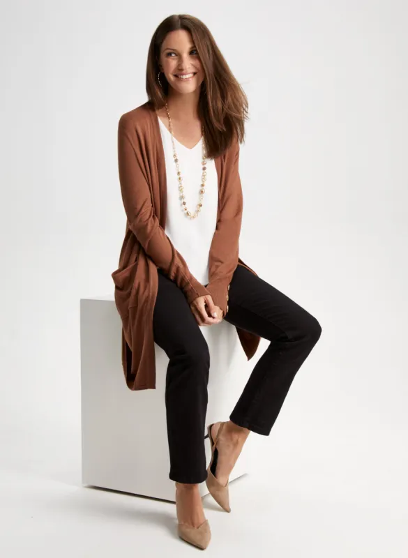 Open Front Cardigan sold by Laura