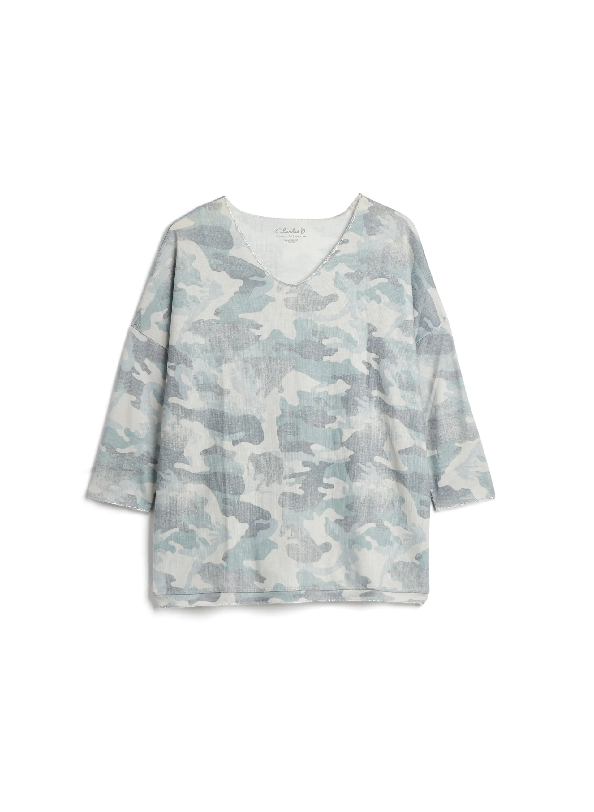 Charlie B - Printed 3/4 Sleeve Top sold by Laura product image thumbnail 5
