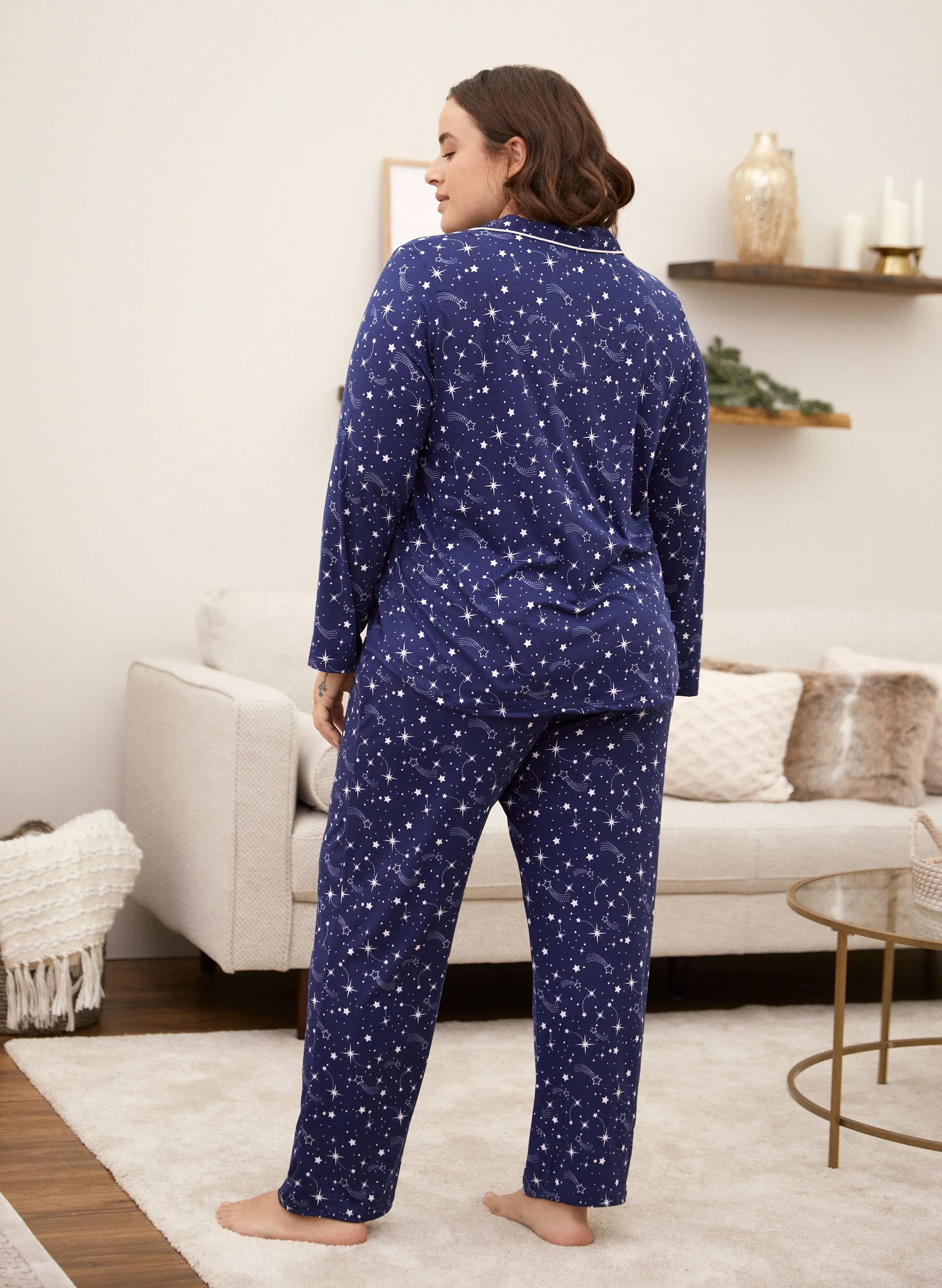 Star Print Pyjama Set sold by Laura product image thumbnail 4