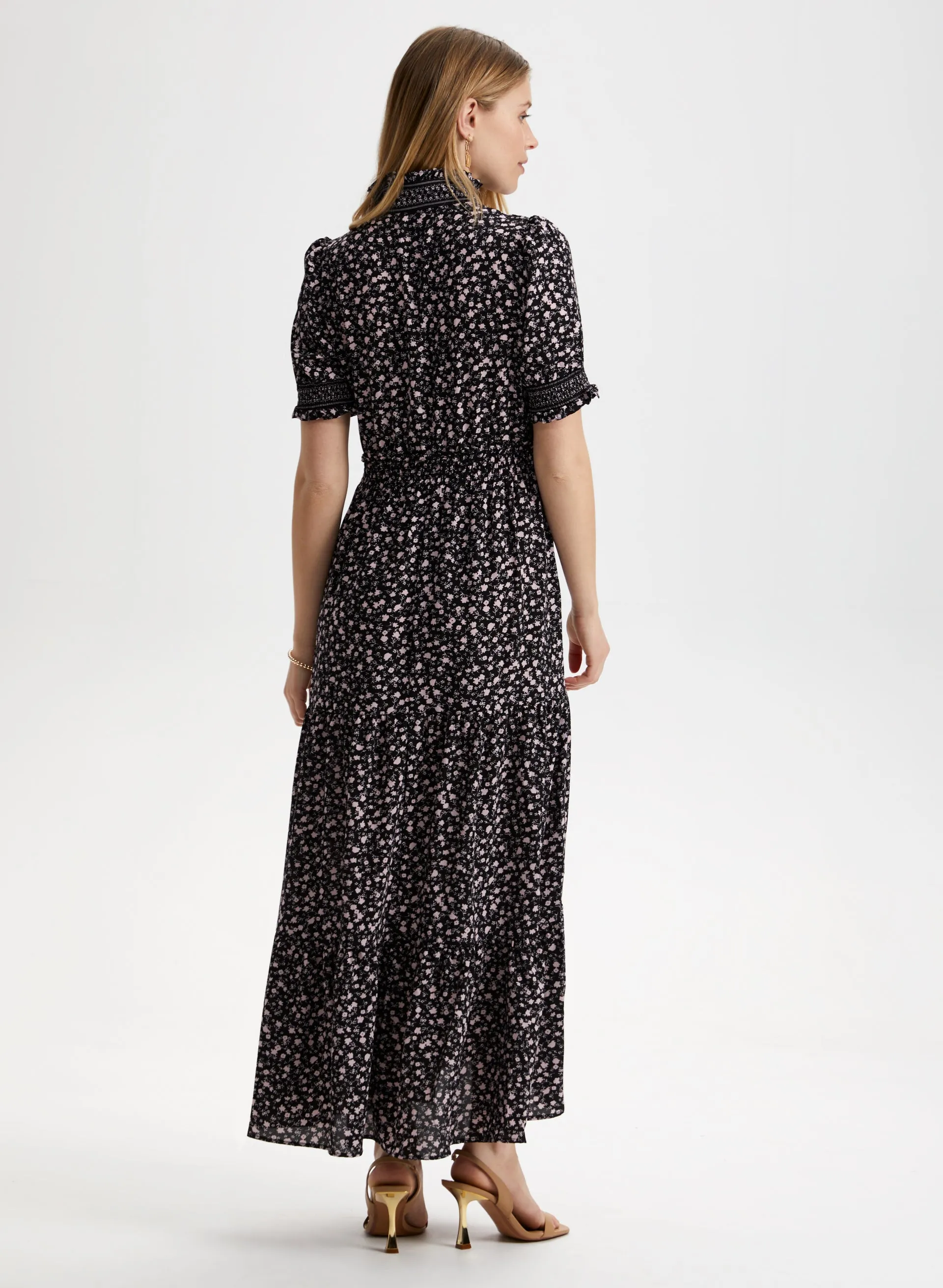 Floral Print Tiered Dress sold by Laura product image thumbnail 2