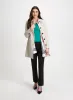 Button Front Tricotine Coat & Straight Leg Pants sold by Laura