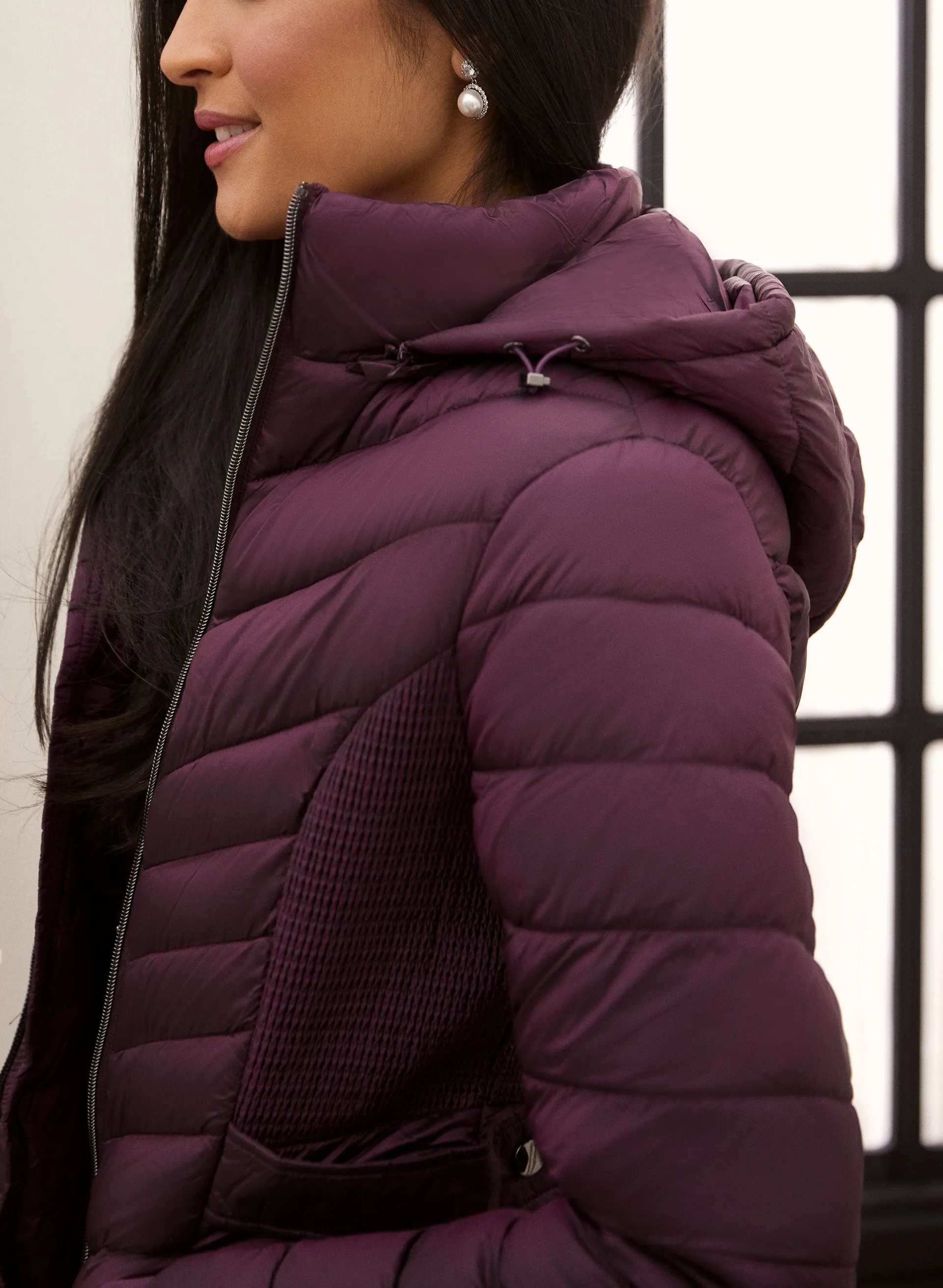 Quilted Vegan Down Coat sold by Laura product image thumbnail 4