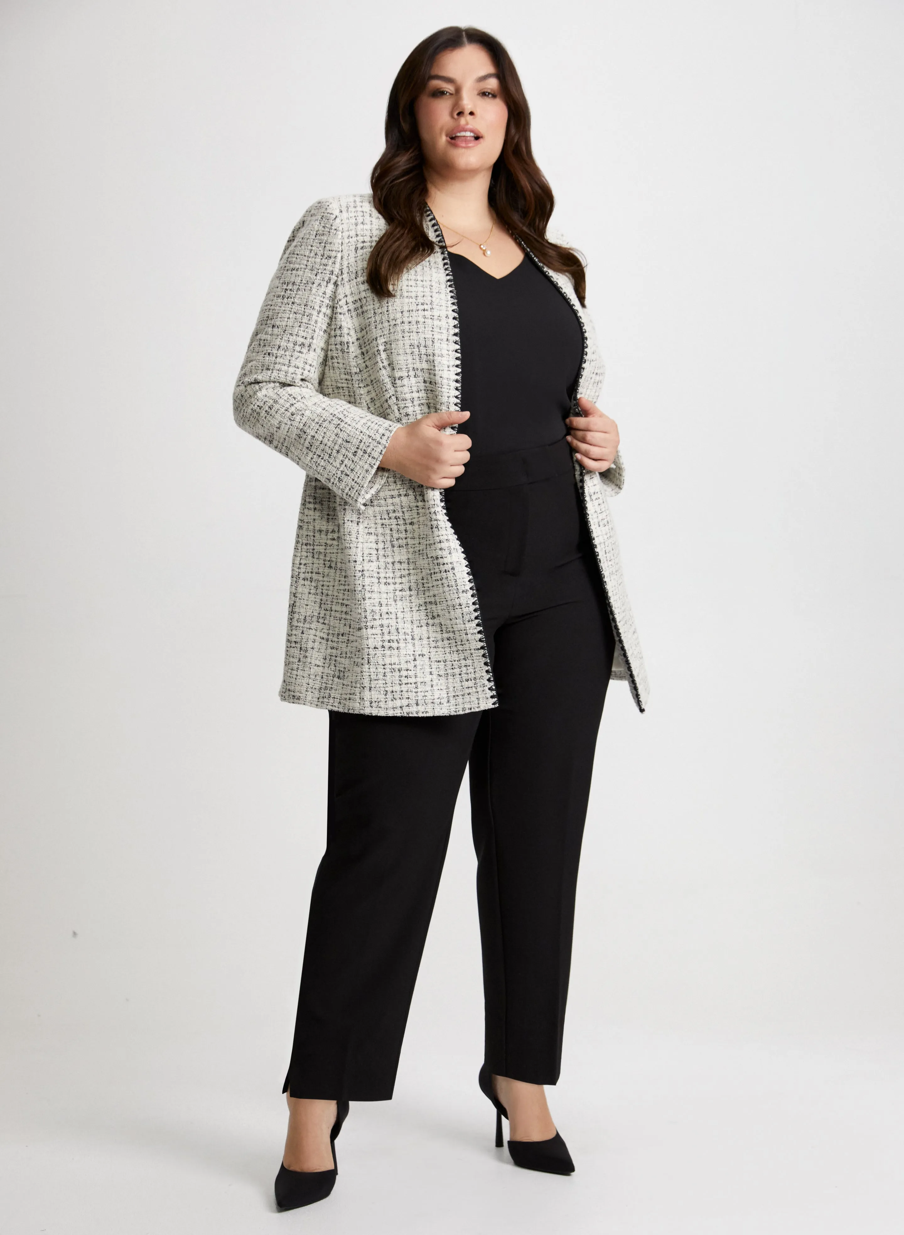 Bouclé Jacket & City Fit Pants sold by Laura