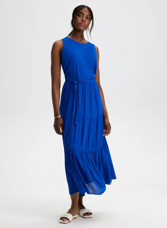 Sleeveless Tiered Maxi Dress sold by Laura