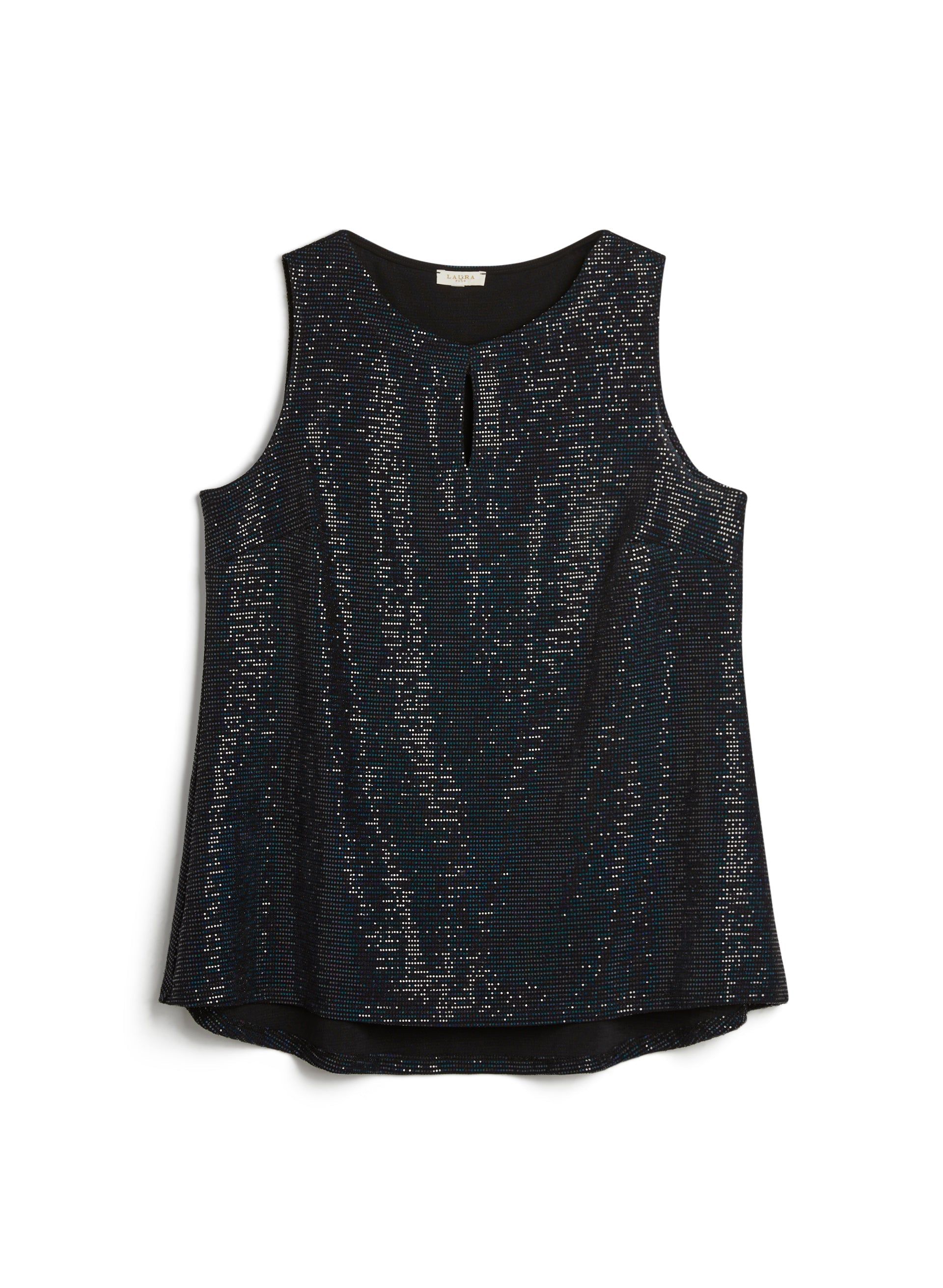 Keyhole Detail Sequin Blouse sold by Laura product image thumbnail 5