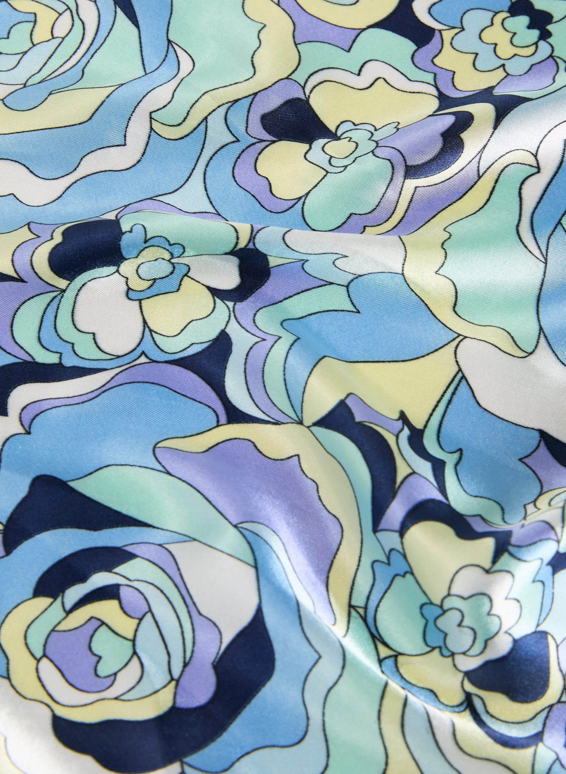 Floral Print Square Scarf sold by Laura product image thumbnail 2