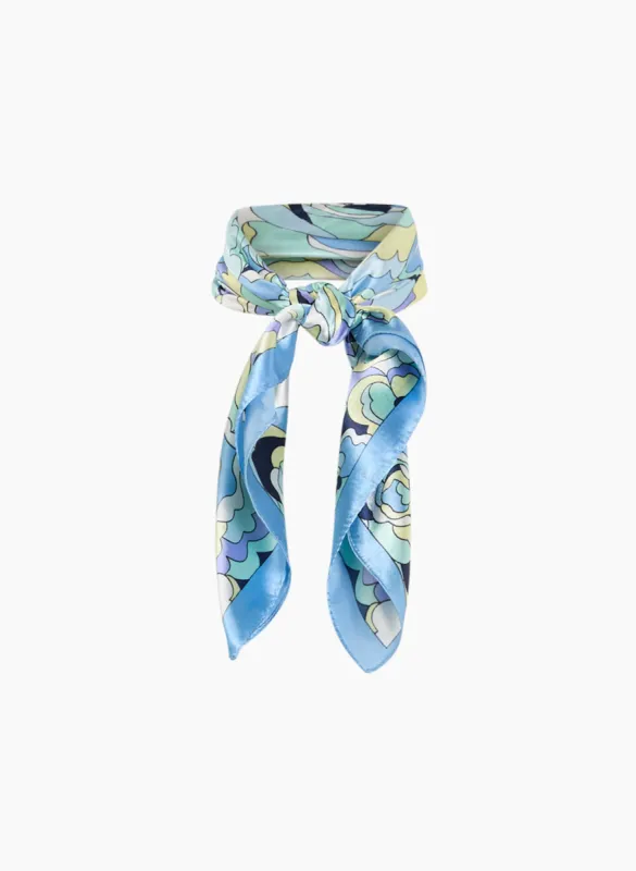 Floral Print Square Scarf sold by Laura