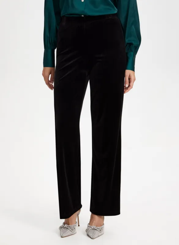 Olivia Velour Wide-Leg Pants – Tall sold by Laura