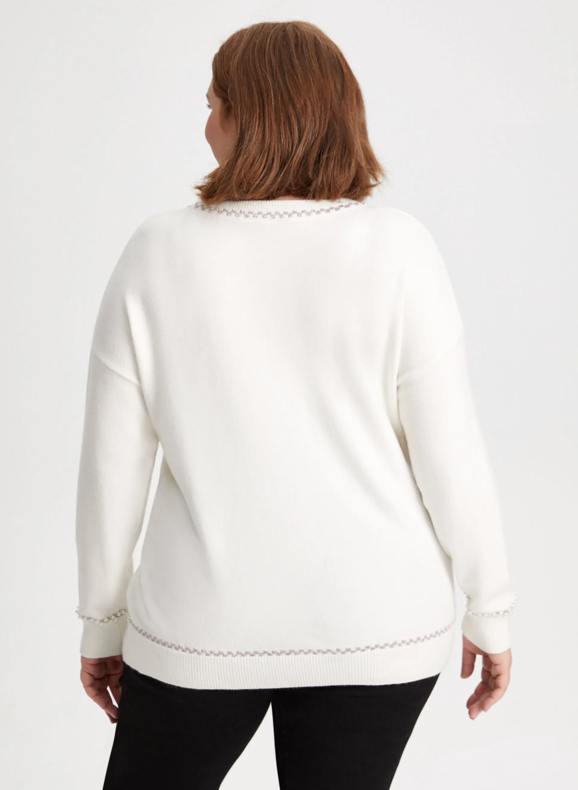 Pearl Detail Knit Sweater sold by Laura product image thumbnail 4