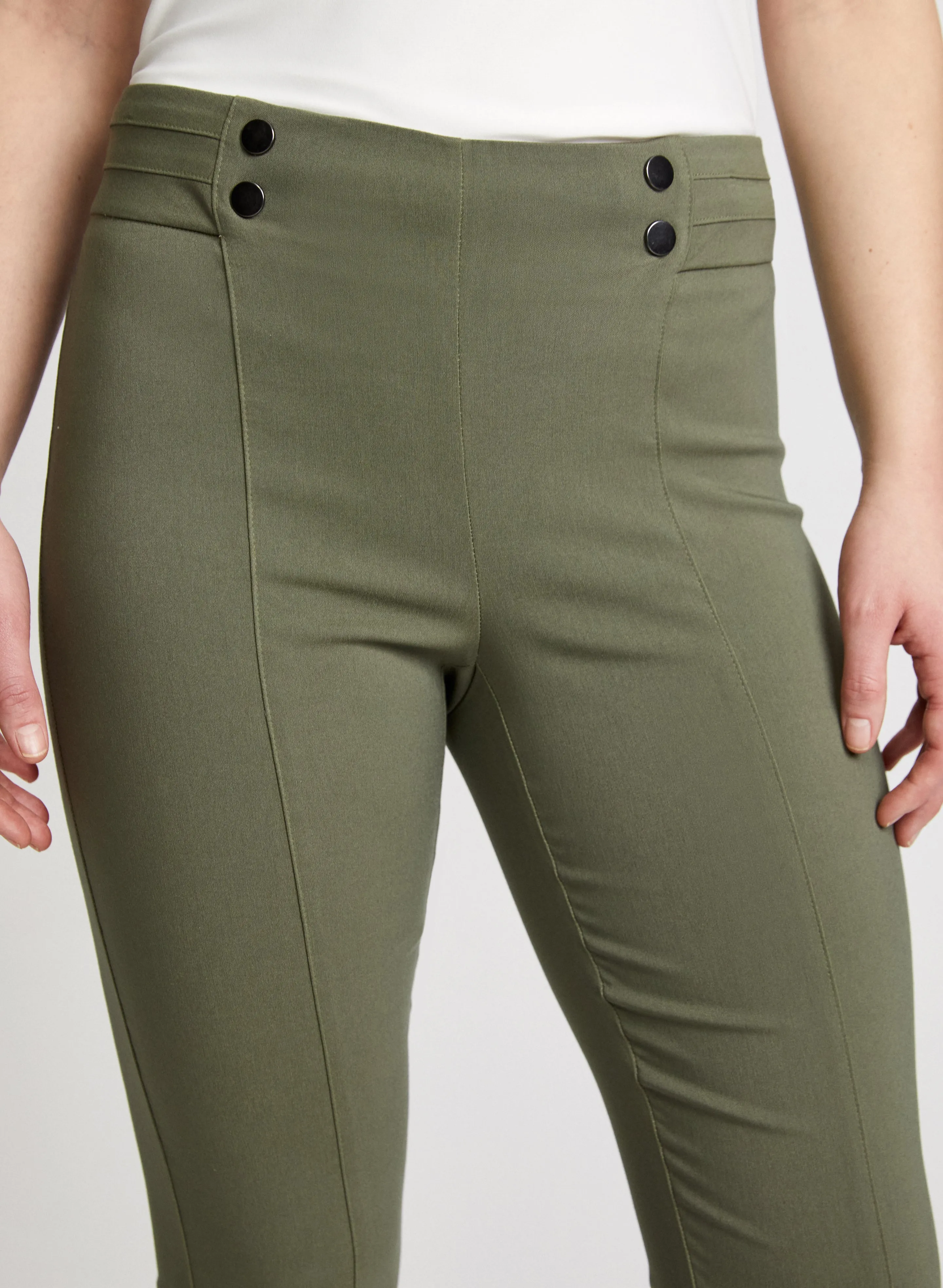 Slim Leg Pull-on Bengaline Pants sold by Laura product image thumbnail 4