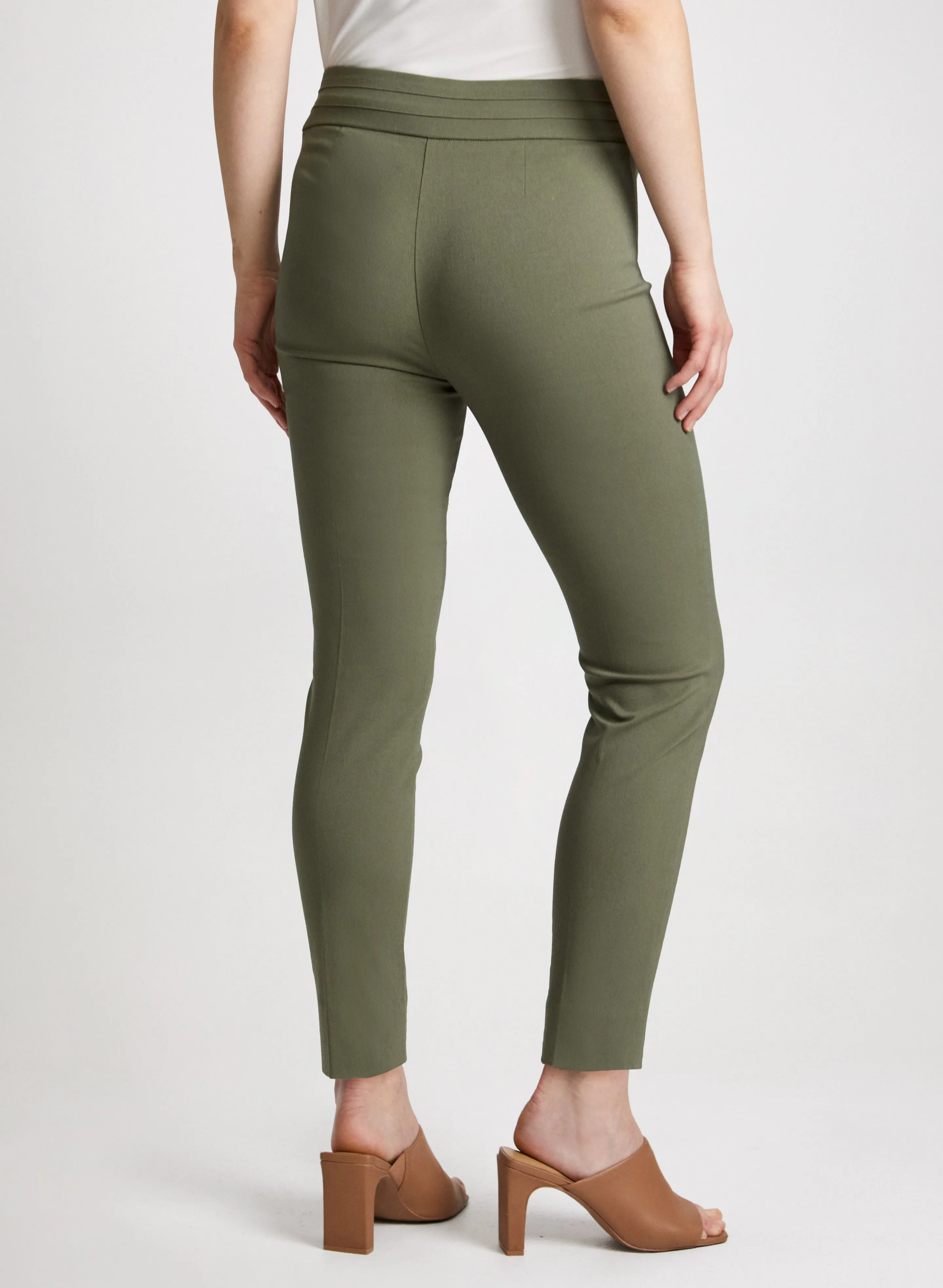 Slim Leg Pull-on Bengaline Pants sold by Laura product image thumbnail 2