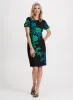Flutter Sleeve Floral Print Dress sold by Laura