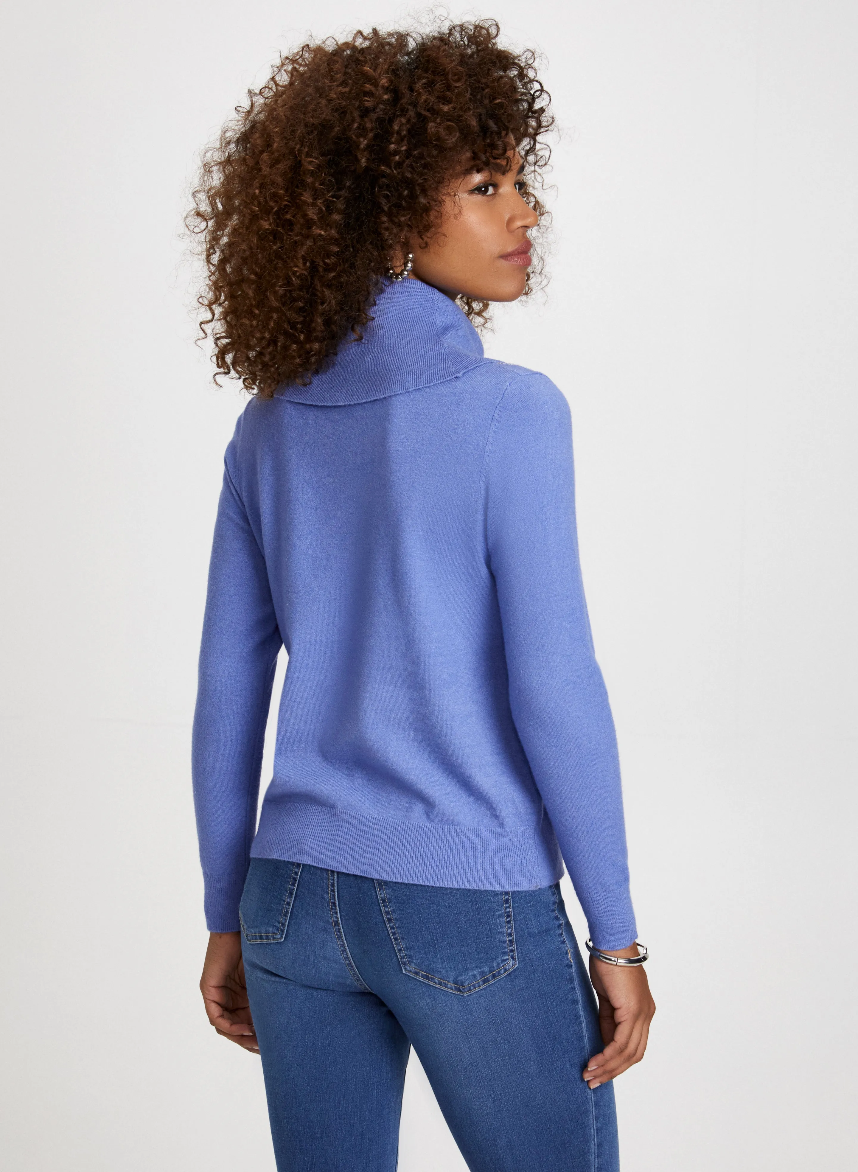 Argyle Motif Sequin Detail Sweater sold by Laura product image thumbnail 4