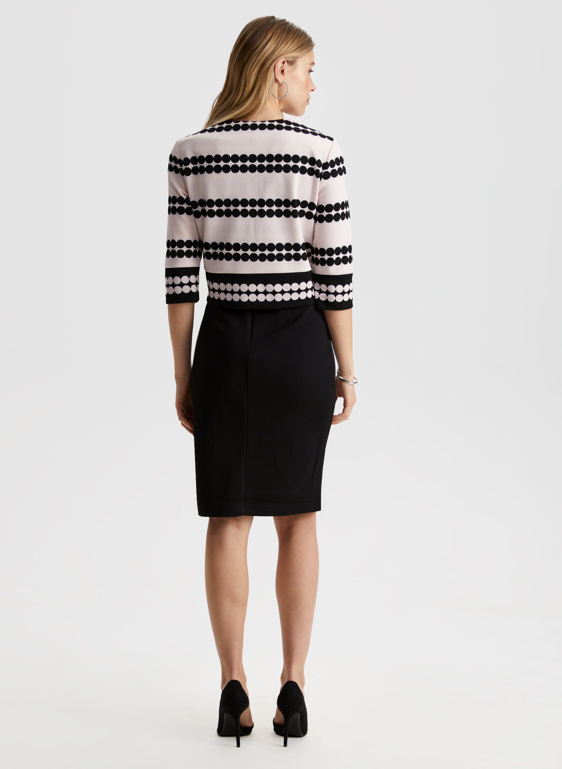 Polka Dot Dress & Jacket Set sold by Laura product image thumbnail 2