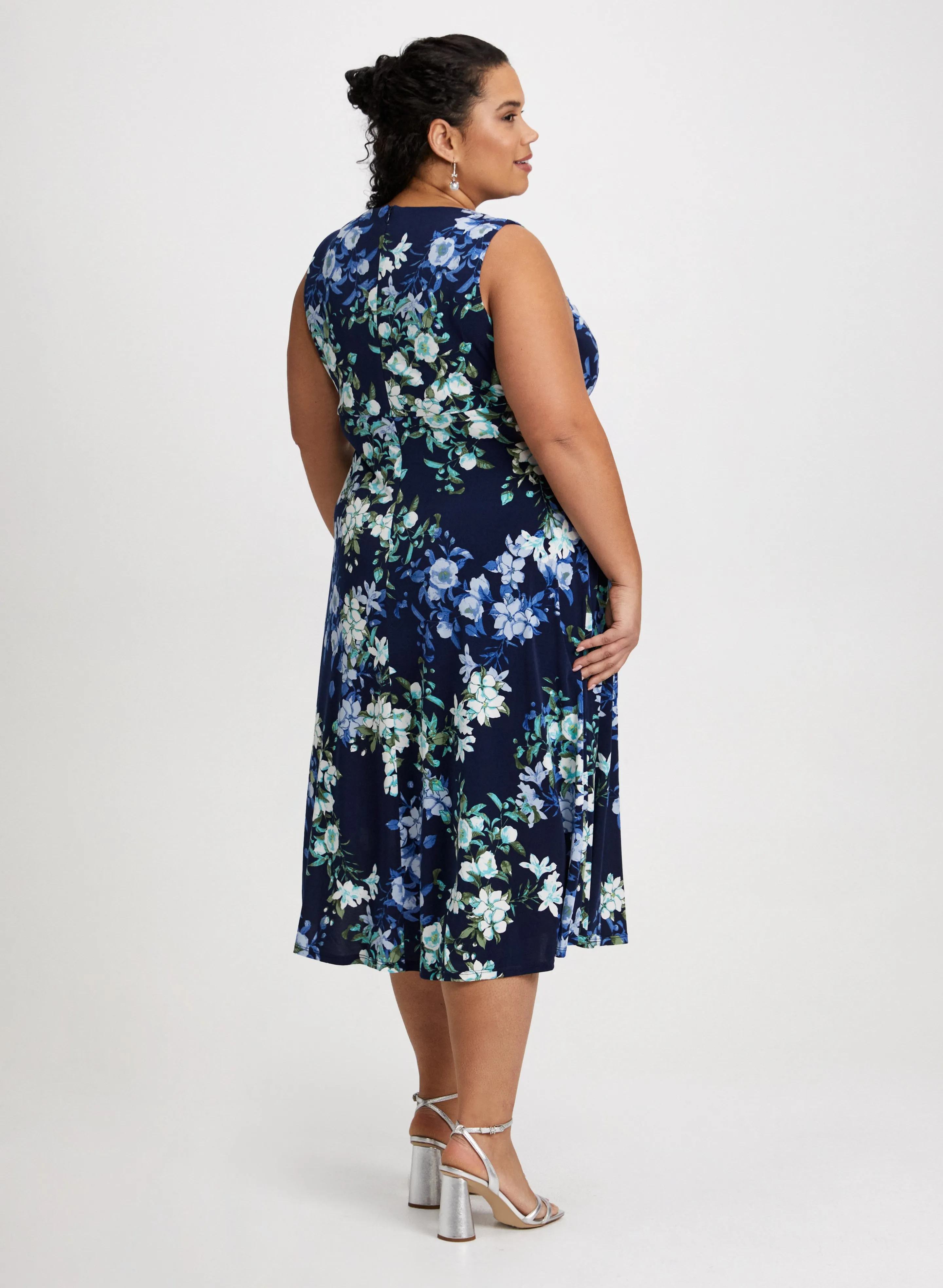 Floral Empire Waist Dress sold by Laura product image thumbnail 2