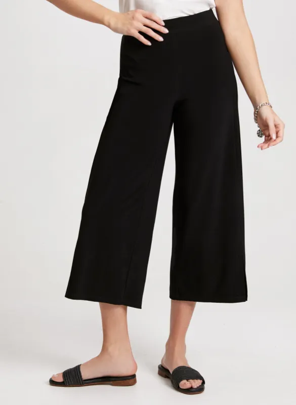 Wide Leg Pull-On Capris sold by Laura