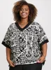 Paisley Patchwork Flared Sleeve Top sold by Laura